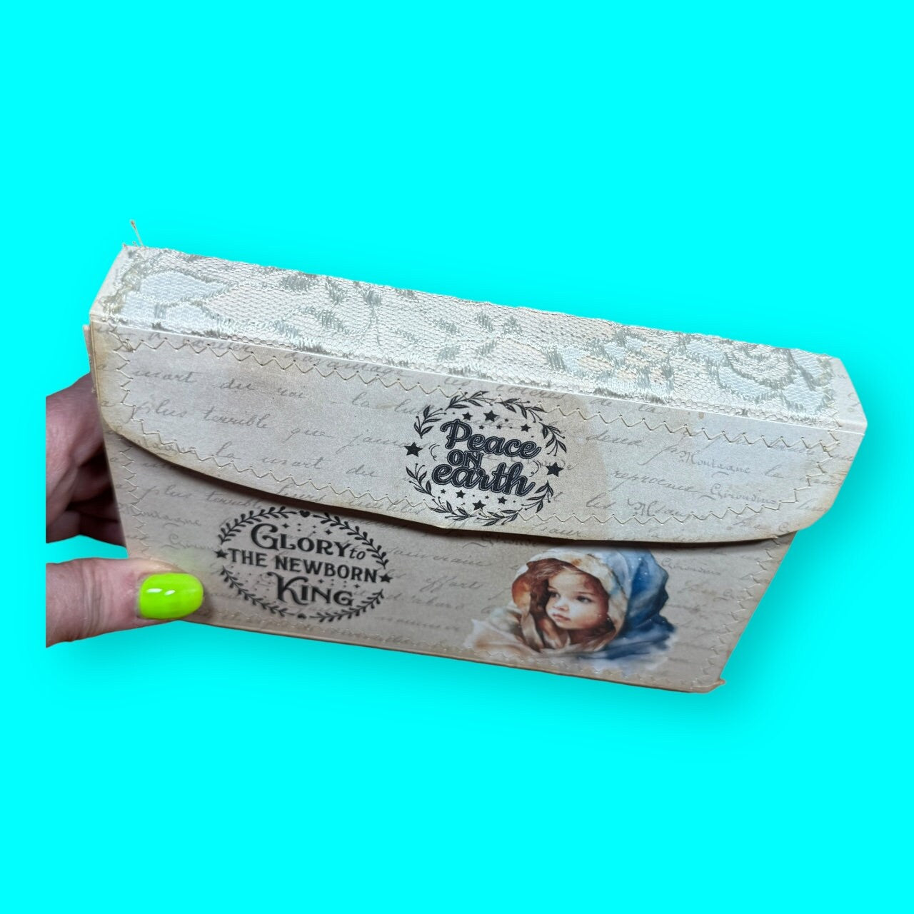 Accordion File Folder Organizer | Expandable Envelope Wallet | Ephemera & Receipt Holder | Cash Envelope Budgeting Folder | Craft Storage