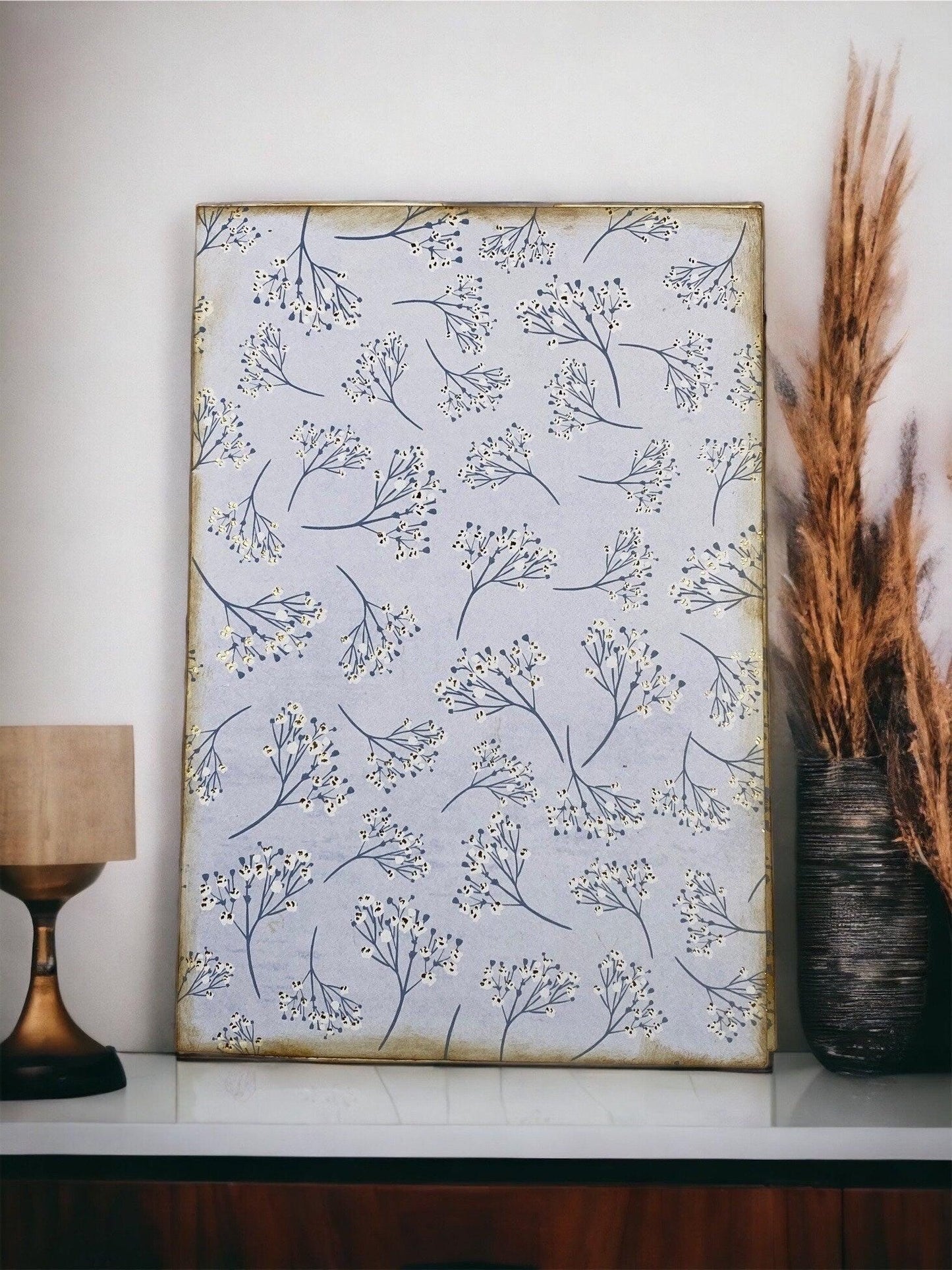 Butterfly Girl Flip‑Flop Journal – Handmade Sketchbook with Pockets