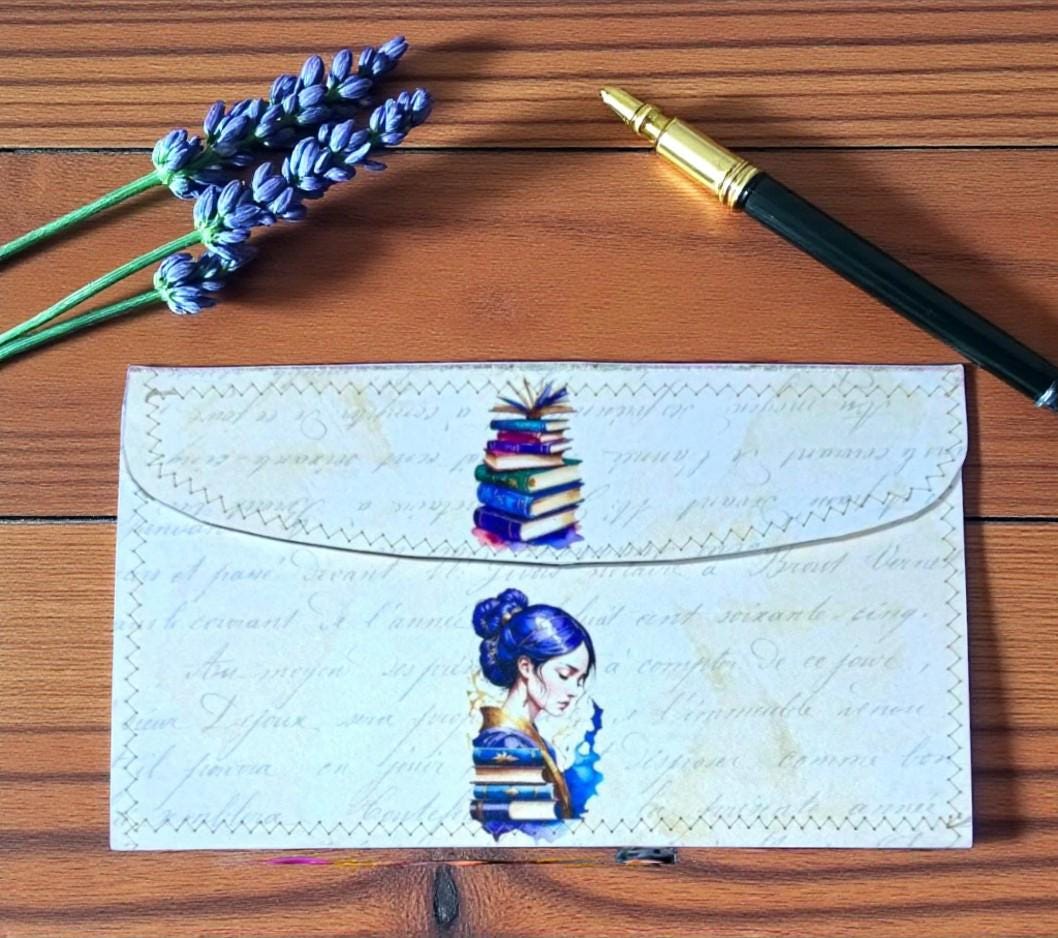 Healing Threads Accordion Folder – Storykeeper Edition | Handmade Organizer for Ephemera, Journaling & Letters