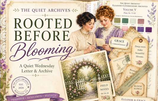 Publication No. 003 — Rooted Before Blooming