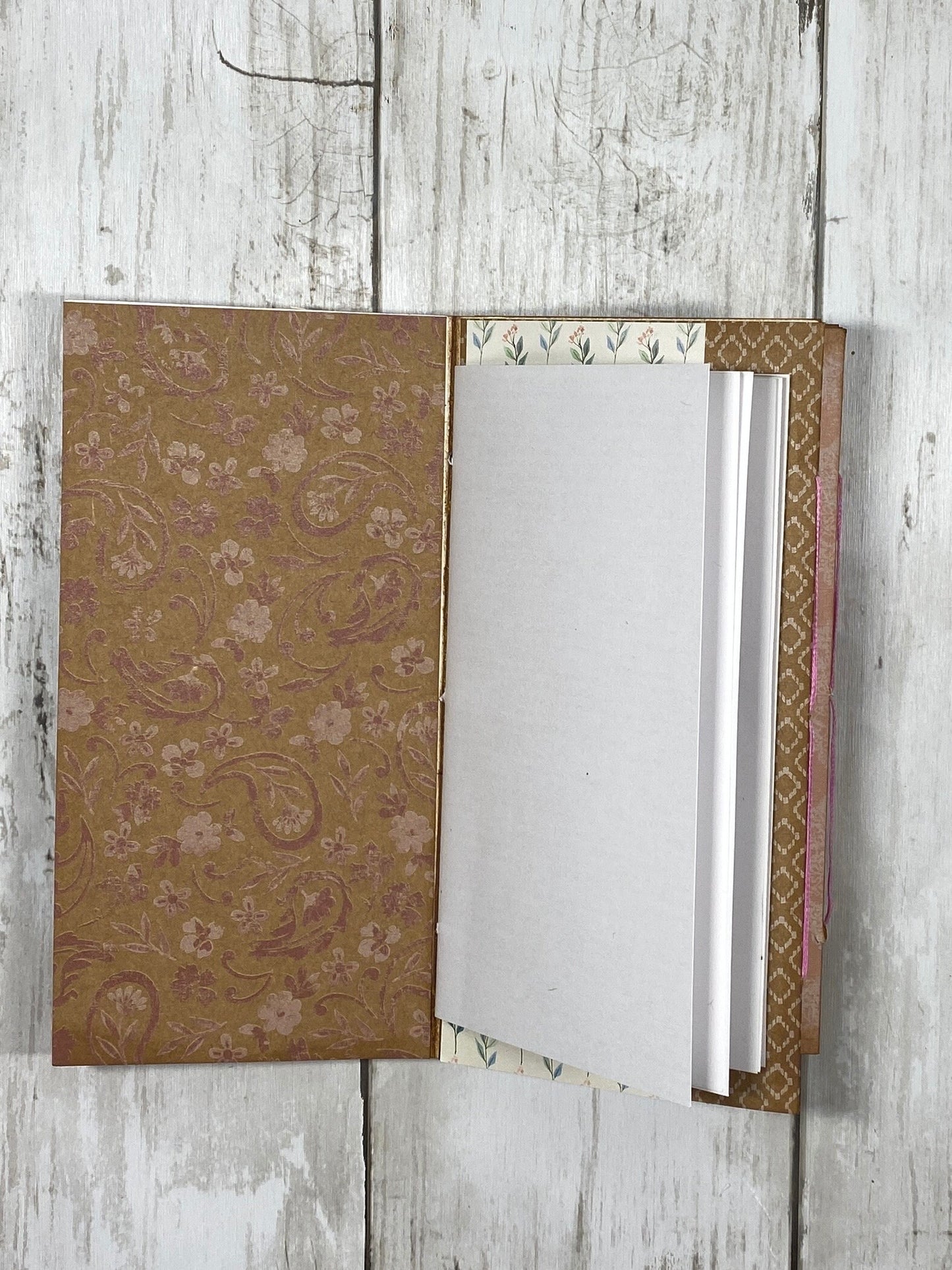 Prayer Journal, Gift for Angel Fan, Journal, Notebook, Handmade Sketchbook, Fieldnotes Workbook, Birthday Present, Art Notepad, Under 50