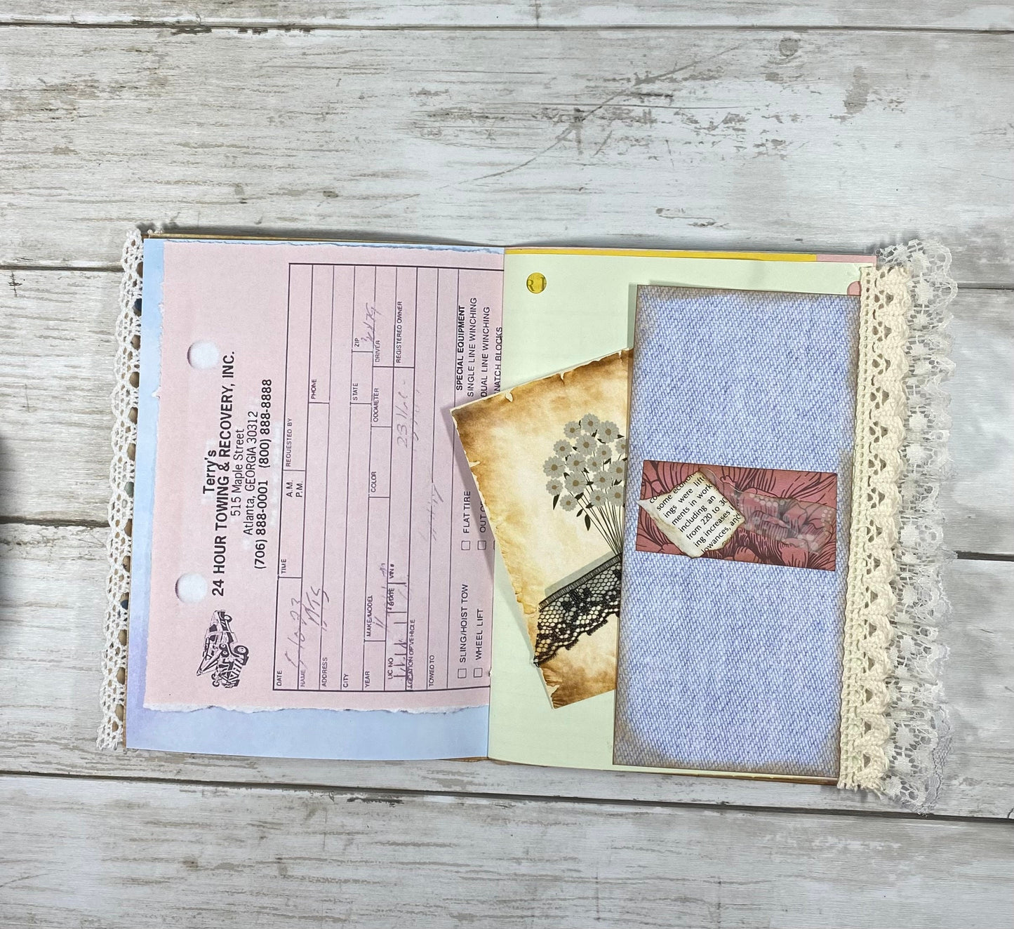 Sky Full of Stars – Encouragement Journal | Handmade Celestial Notebook | Healing Threads Uplifting Gift