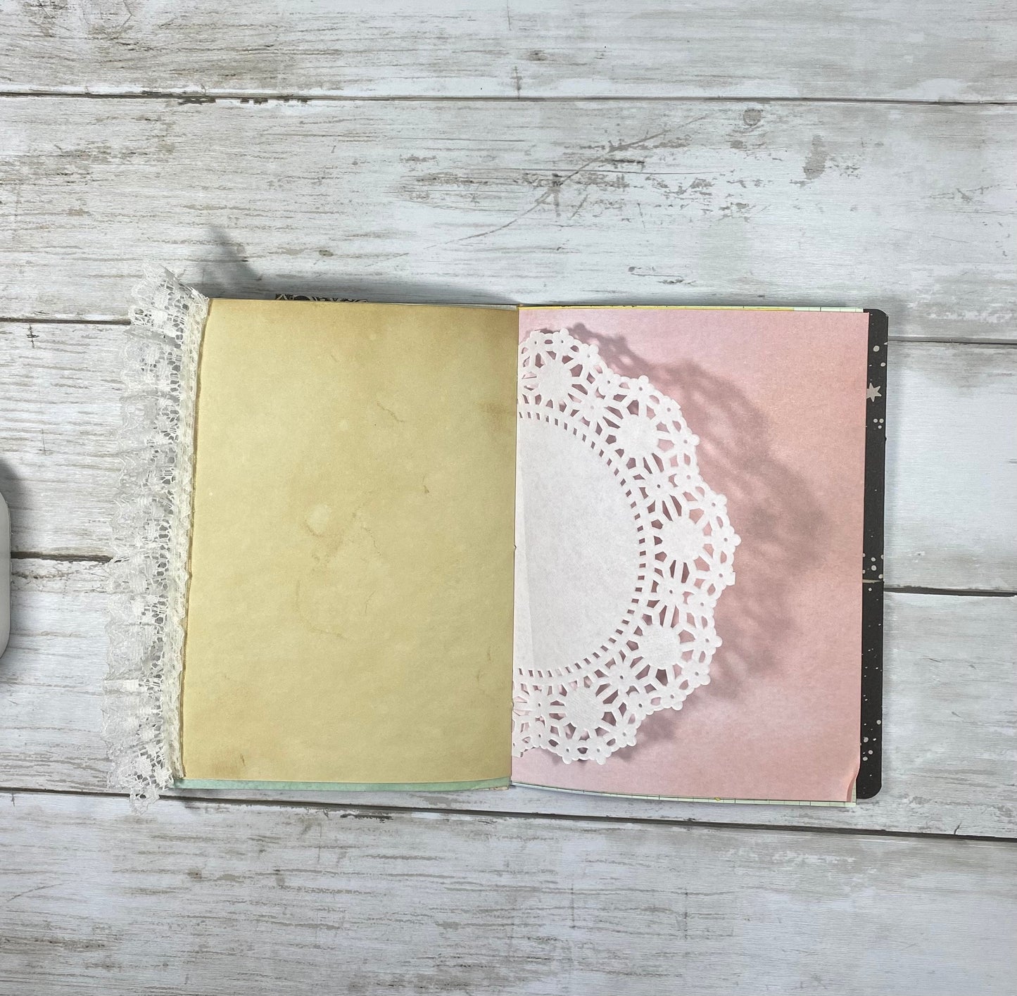 The Lord Will Guide You Always – Celestial Prayer Journal | Handmade Faith-Based Notebook | Healing Threads Encouragement Gift