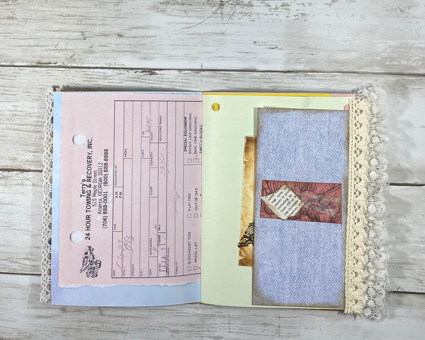 Sky Full of Stars – Encouragement Journal | Handmade Celestial Notebook | Healing Threads Uplifting Gift