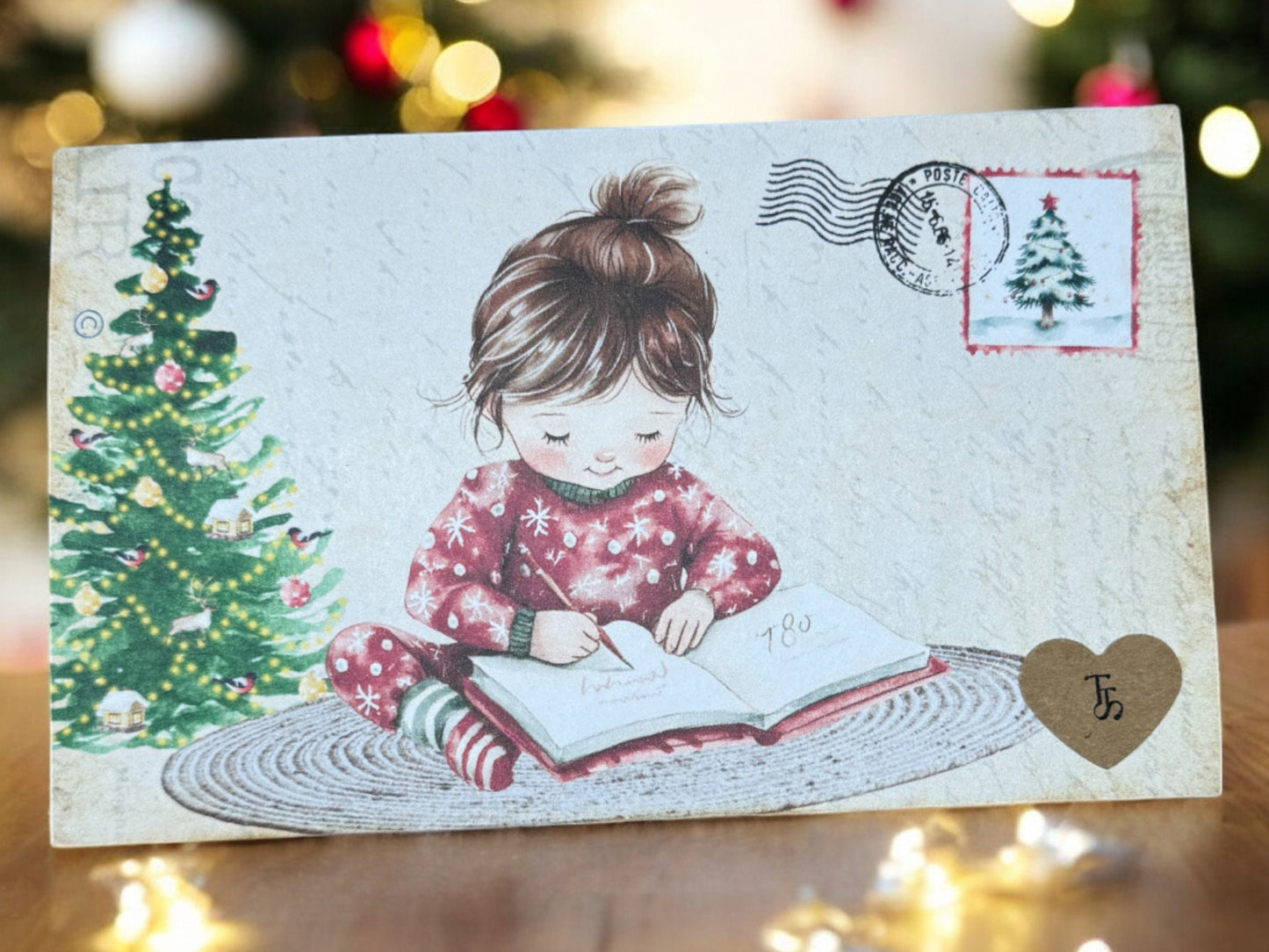 Letters To Santa Folio, North Pole Junk Journal, Stamps, A Bag of Coal, North Post, Gifts, Notebook, Gift Card Holder, Tea Gift, Elves