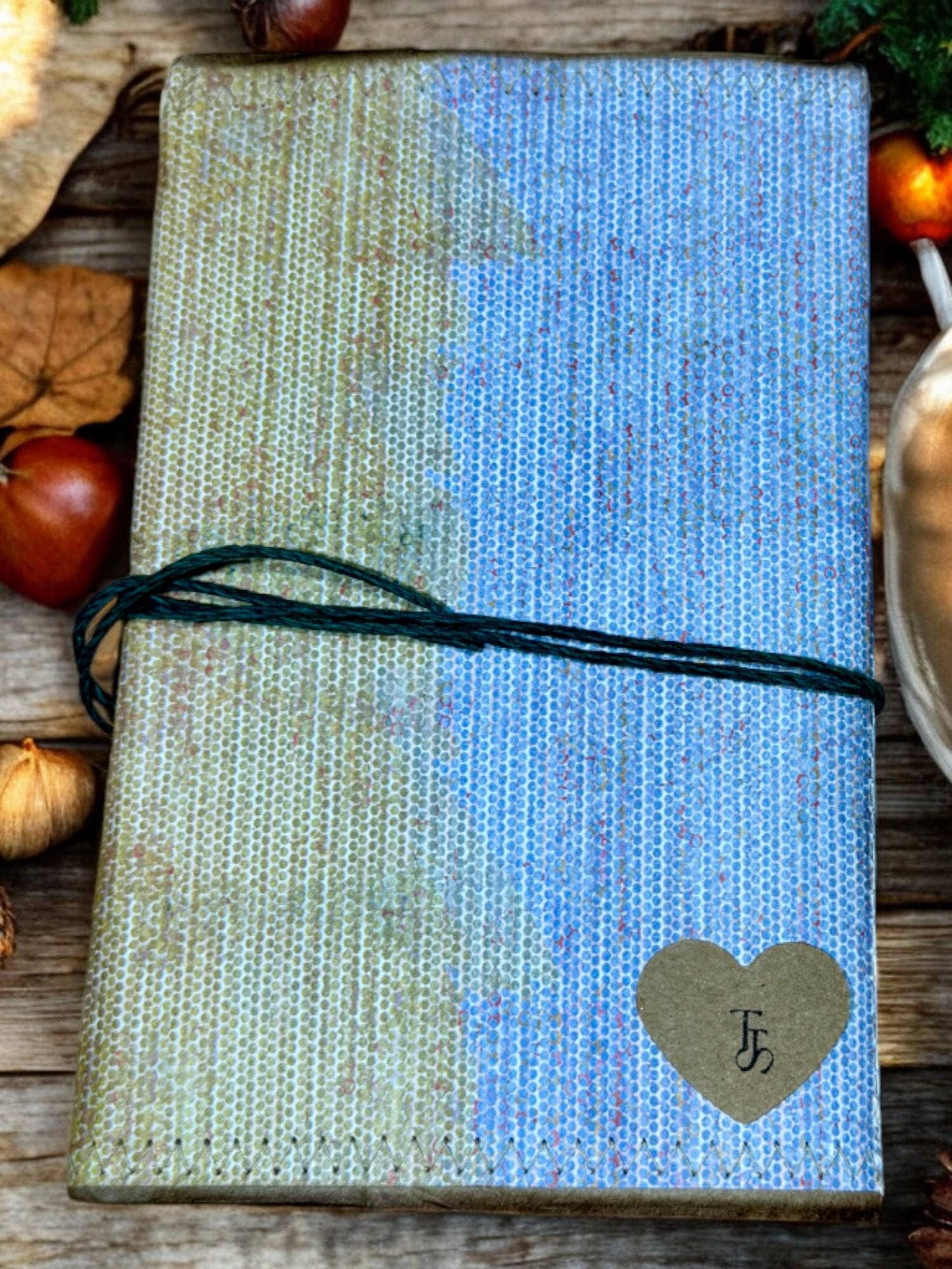 Halloween Witches Junk Journal • Black Witch Notebook • Coffee-Dyed Pages • Grungy Spellbook • Handmade Mystical Art Diary