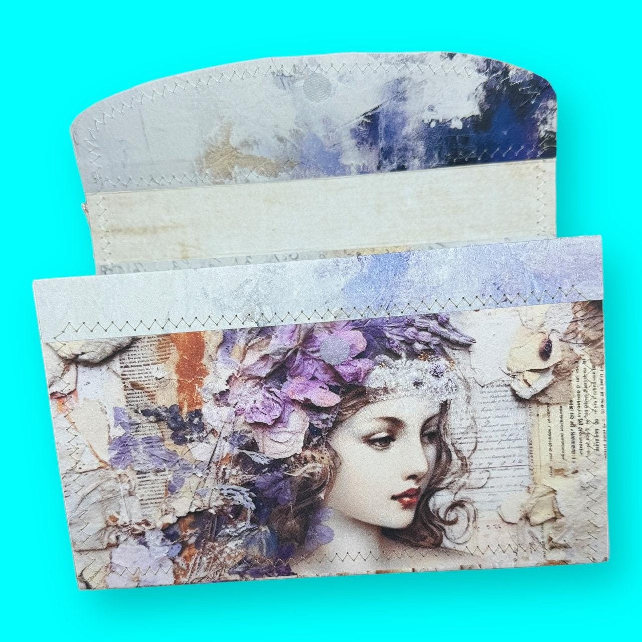 Peace of God – Handmade Accordion File Folder | Faith-Based Organizer | Healing Threads Christian Stationery Gift