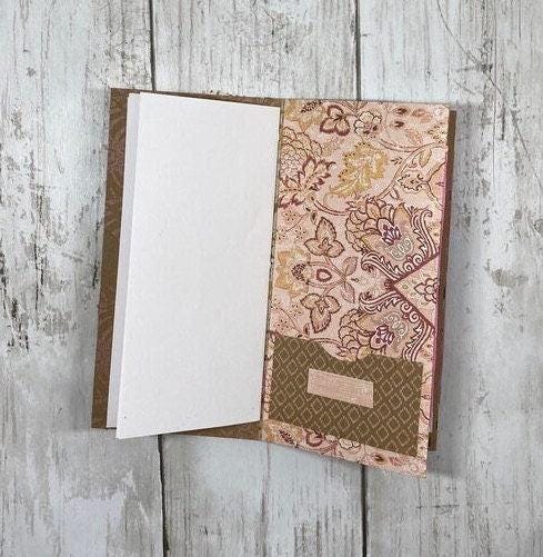 Enchanted Fairy Folio – Bloom Edition | Whimsical Forest Handmade Junk Journal Folder | Dreamy Ephemera Pocket