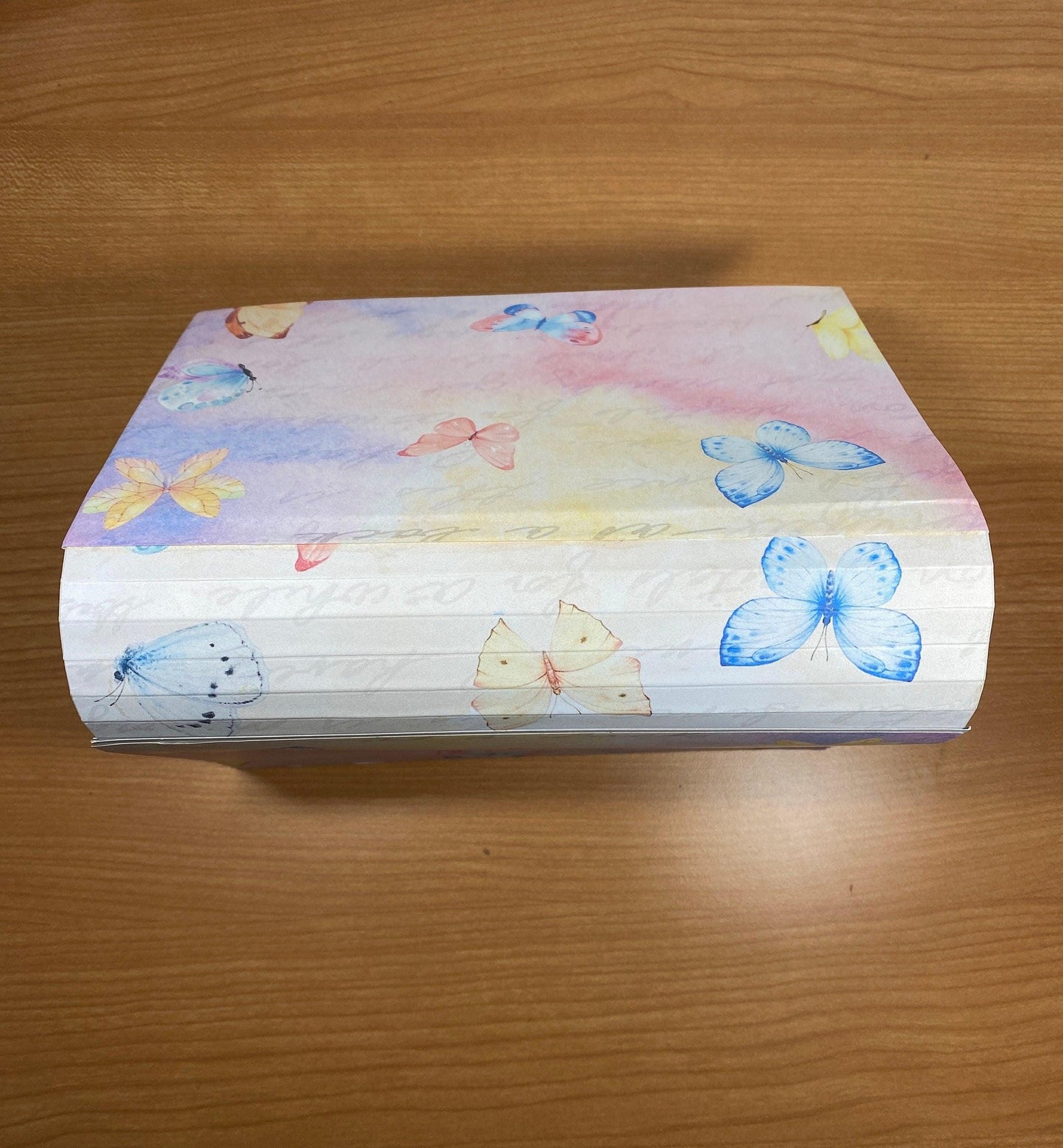 Butterfly Accordion Organizer: Ephemera File Folder with 8 Pockets