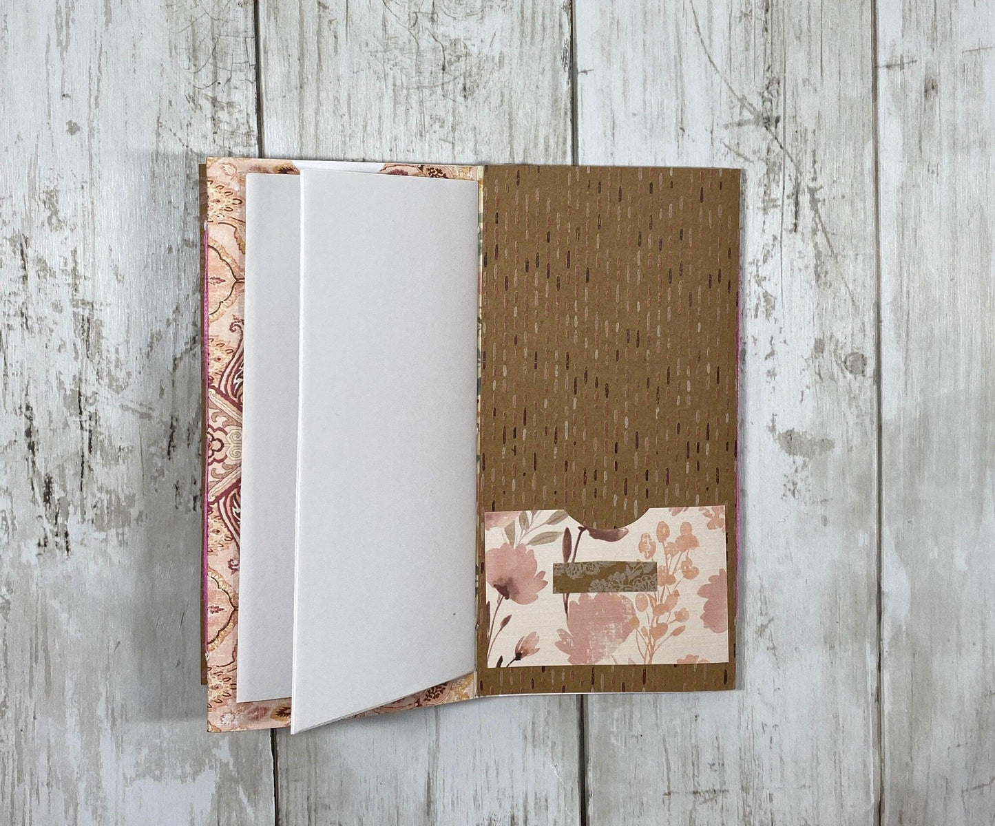 Enchanted Fairy Folio – Bloom Edition | Whimsical Forest Handmade Junk Journal Folder | Dreamy Ephemera Pocket