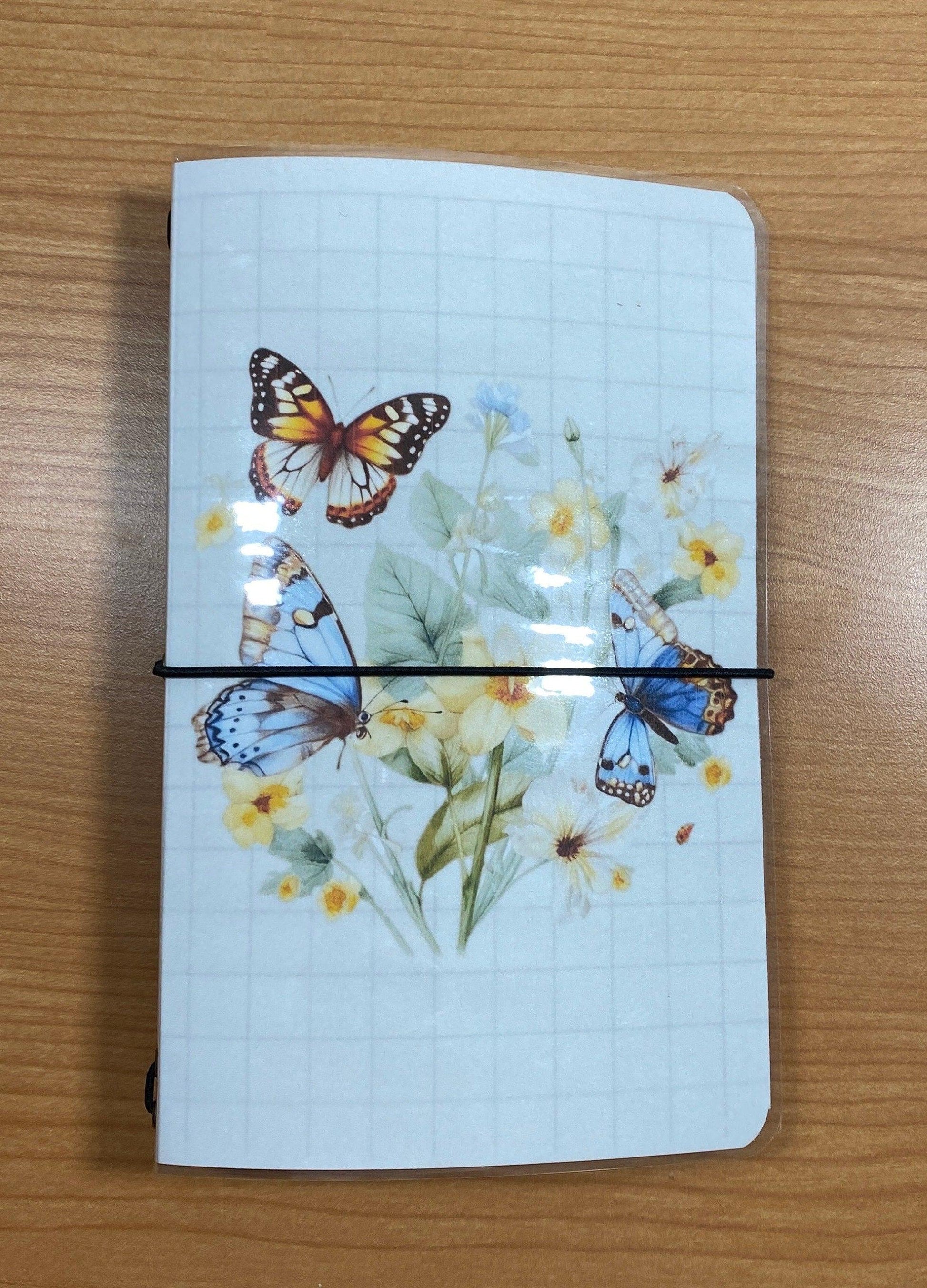 Mother&#39;s Day Travelers Notebook Cover Laminated Book Cover Junk Journal Grandmother Gardening Togetherness Gift for Her