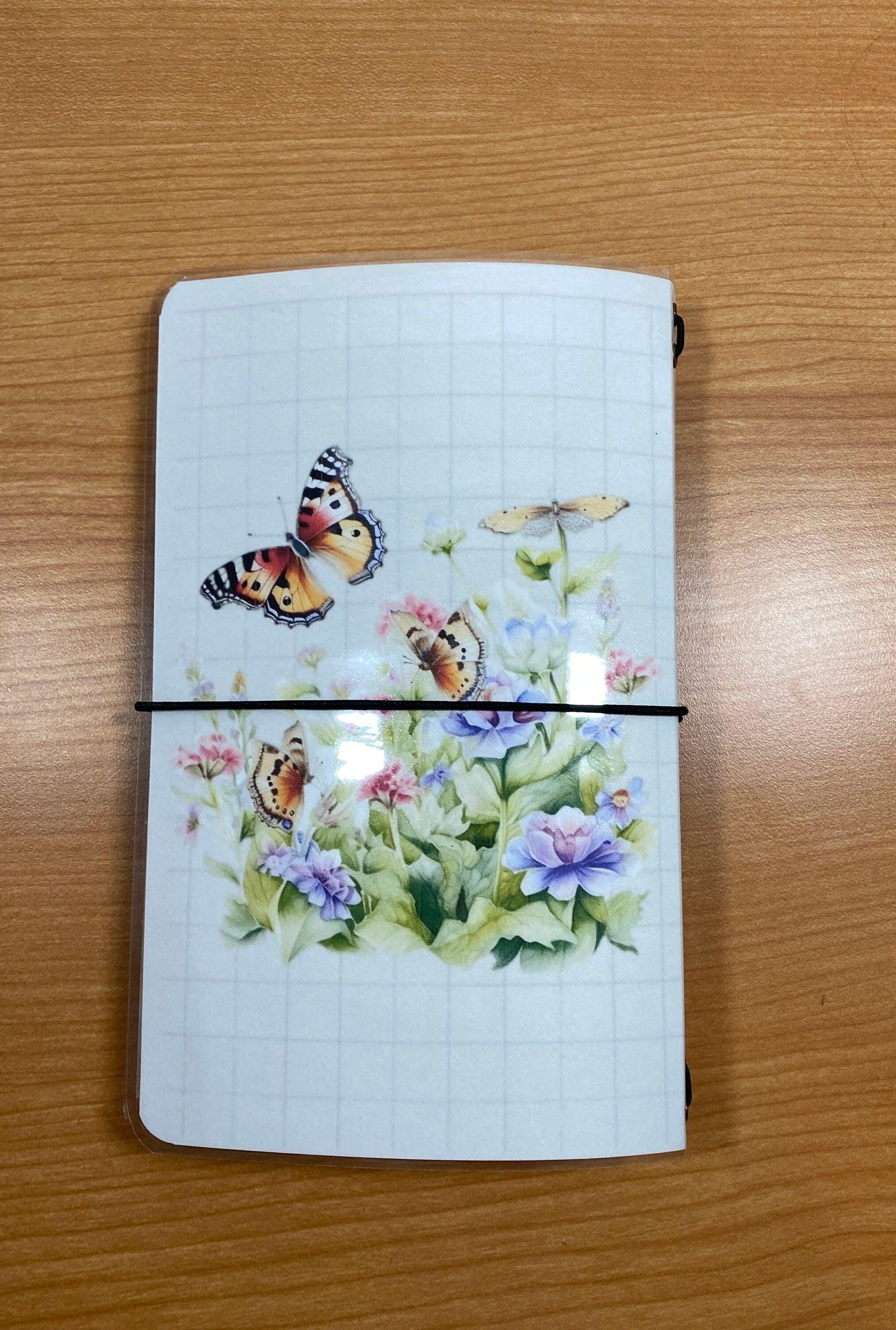 Mother&#39;s Day Travelers Notebook Cover Laminated Book Cover Junk Journal Grandmother Gardening Togetherness Gift for Her