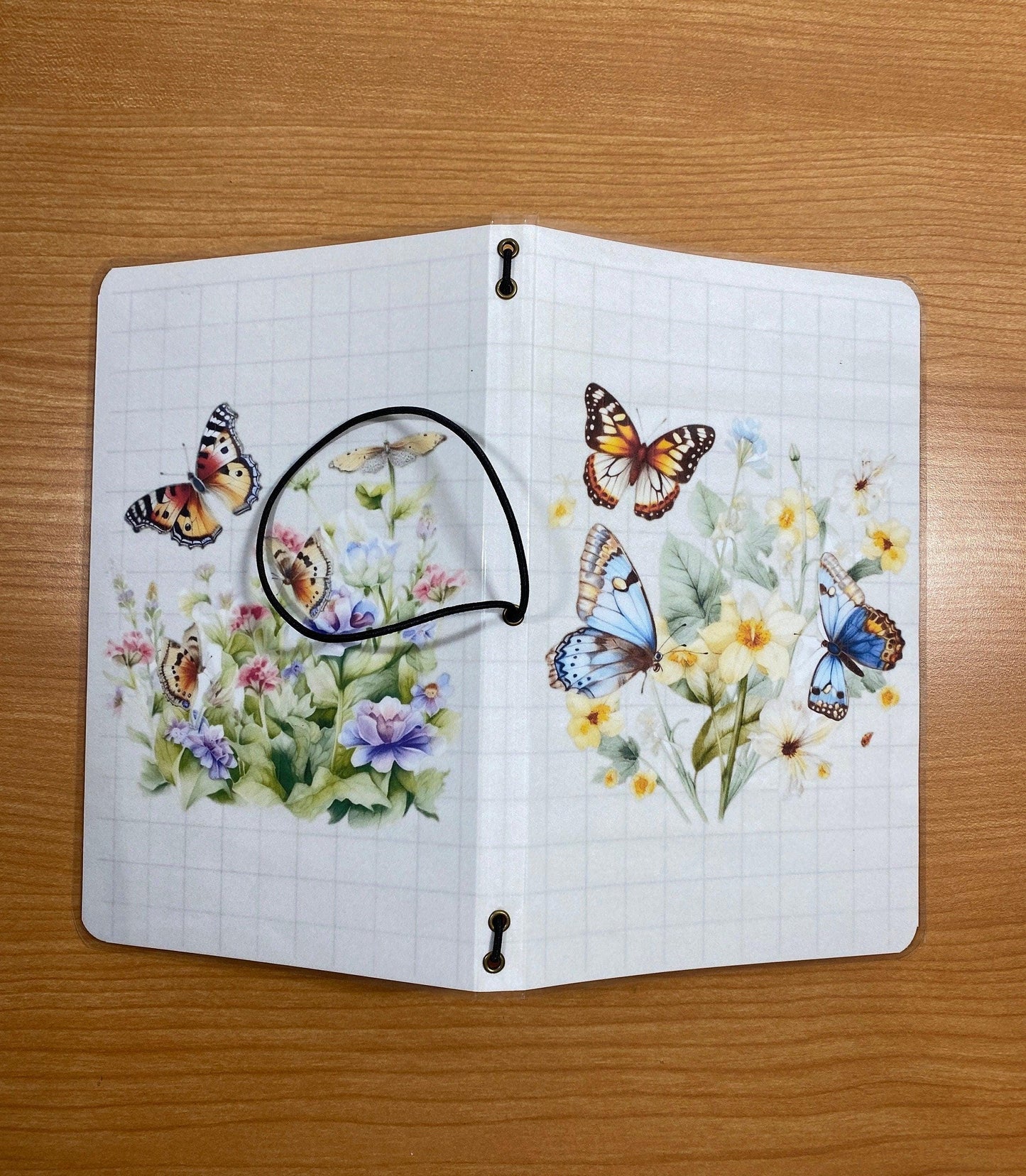 Mothers Day Travelers Notebook Cover Laminated Book Cover Junk Journal Grandmother Gardening Togetherness Gift for Her