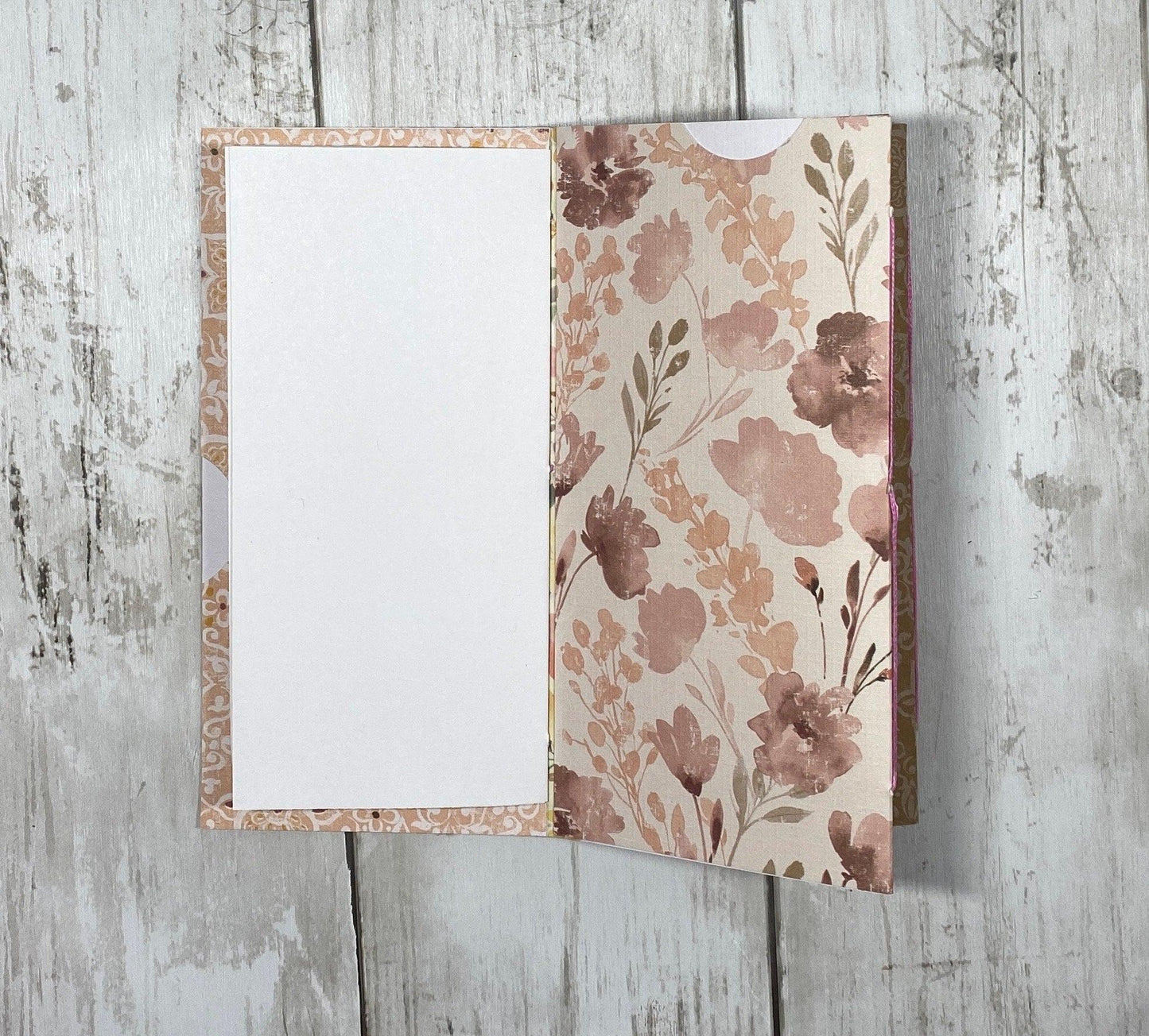 Enchanted Fairy Folio – Bloom Edition | Whimsical Forest Handmade Junk Journal Folder | Dreamy Ephemera Pocket