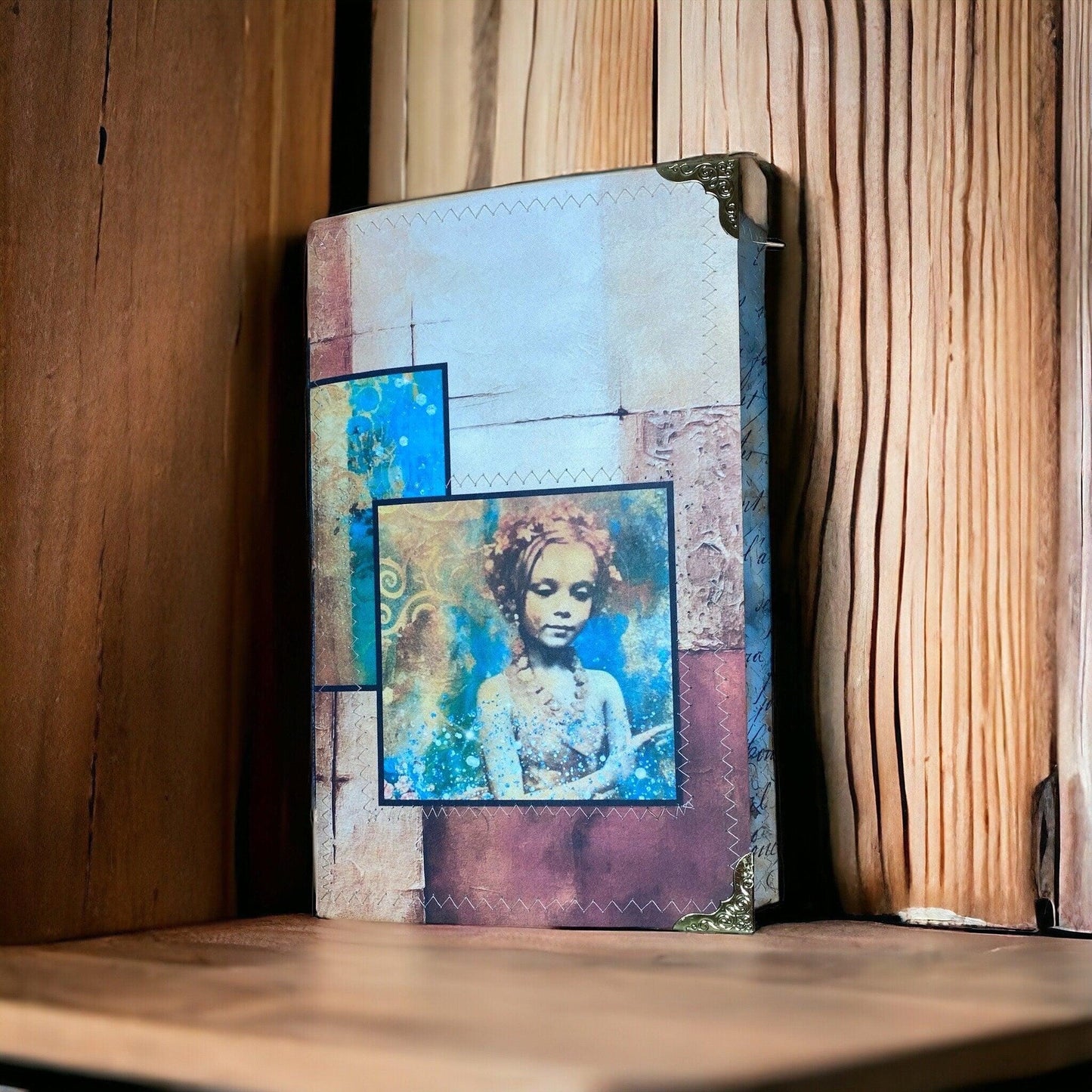 Forest Fairy Junk Journal | Handmade Art Journal | Vintage Style Journal | Nature Theme Journal | Fairy Tale Journal