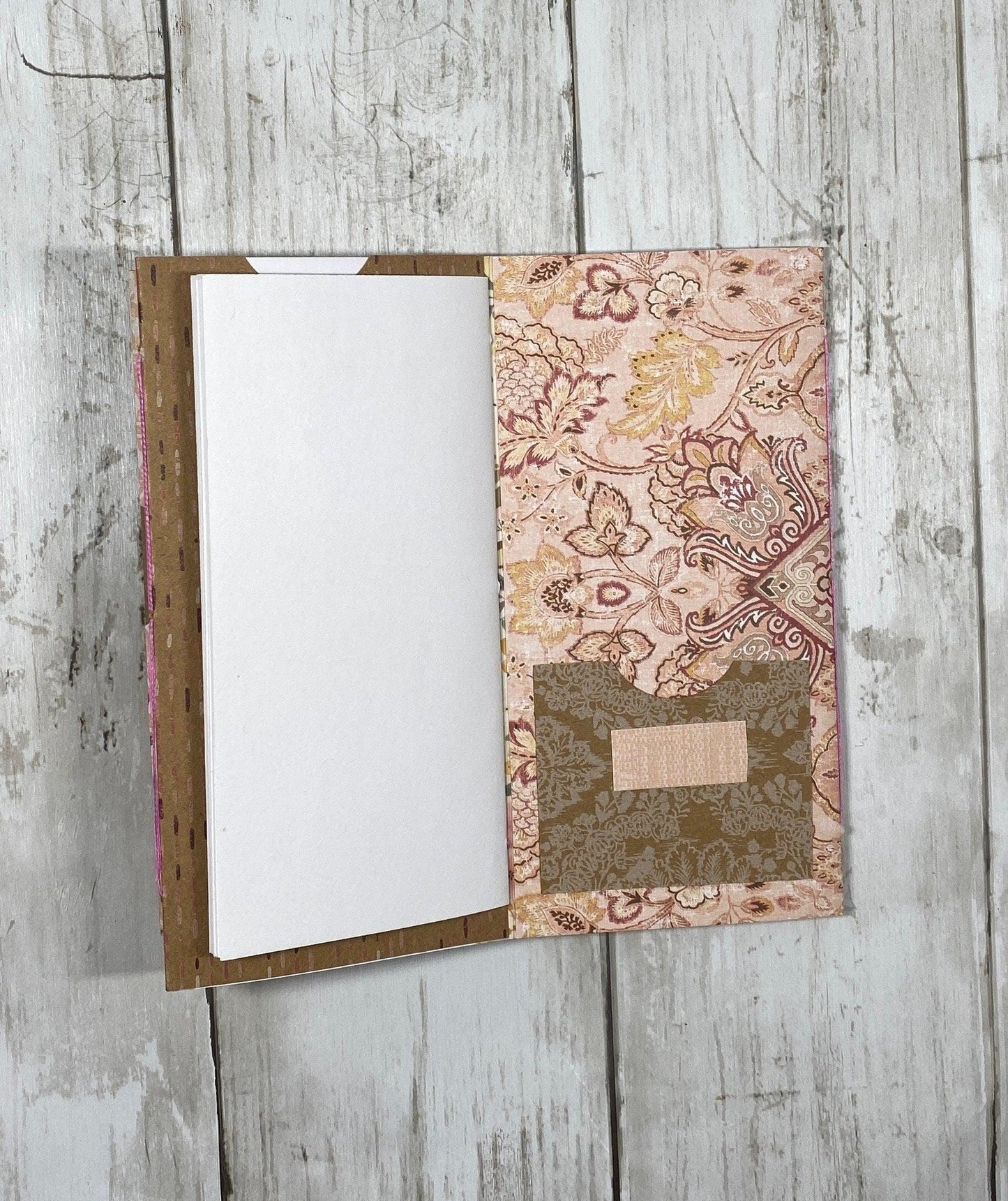 Enchanted Fairy Folio – Bloom Edition | Whimsical Forest Handmade Junk Journal Folder | Dreamy Ephemera Pocket