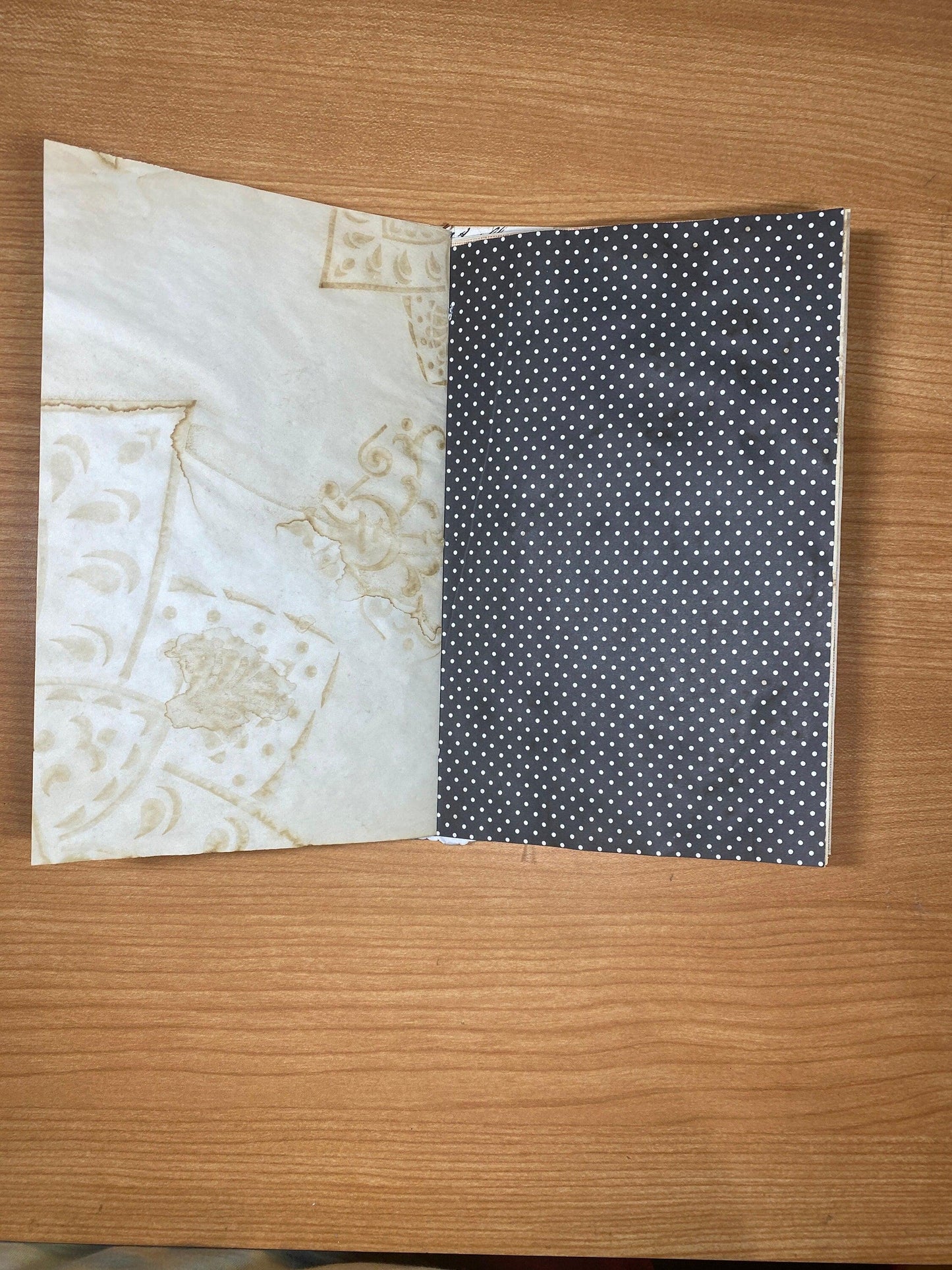 Forest Fairy Junk Journal Folio – Handmade Teal Fantasy Grimoire, Nature-Inspired Art Diary, Fairy Keepsake Gift