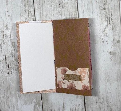 Whimsical Forest Fairy Folio – Moonveil Edition | Handmade Junk Journal Insert with Pockets & Lace | Ethereal Fantasy Stationery