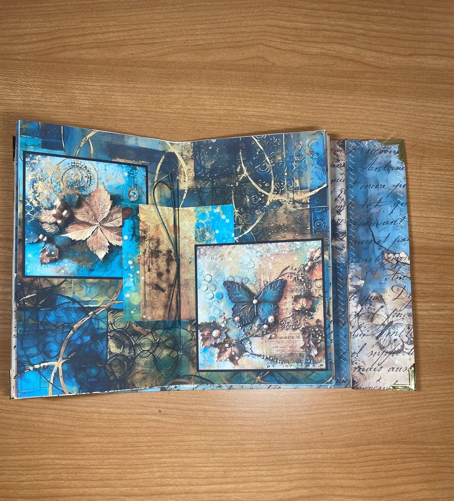 Forest Fairy Junk Journal | Handmade Art Journal | Vintage Style Journal | Nature Theme Journal | Fairy Tale Journal