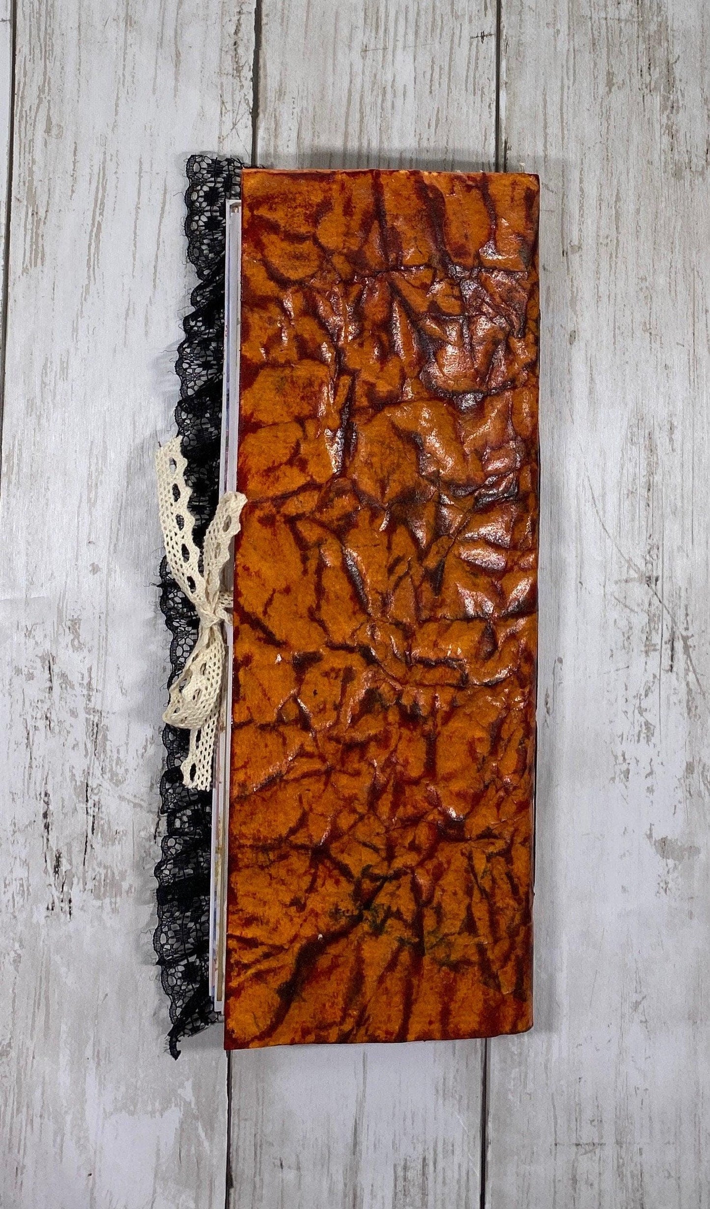 Halloween Junk Journal – Autumn Harvest Witchy Ephemera, Handmade Spooky Scrapbook, Fall Writing Journal, Vintage-Inspired Gift