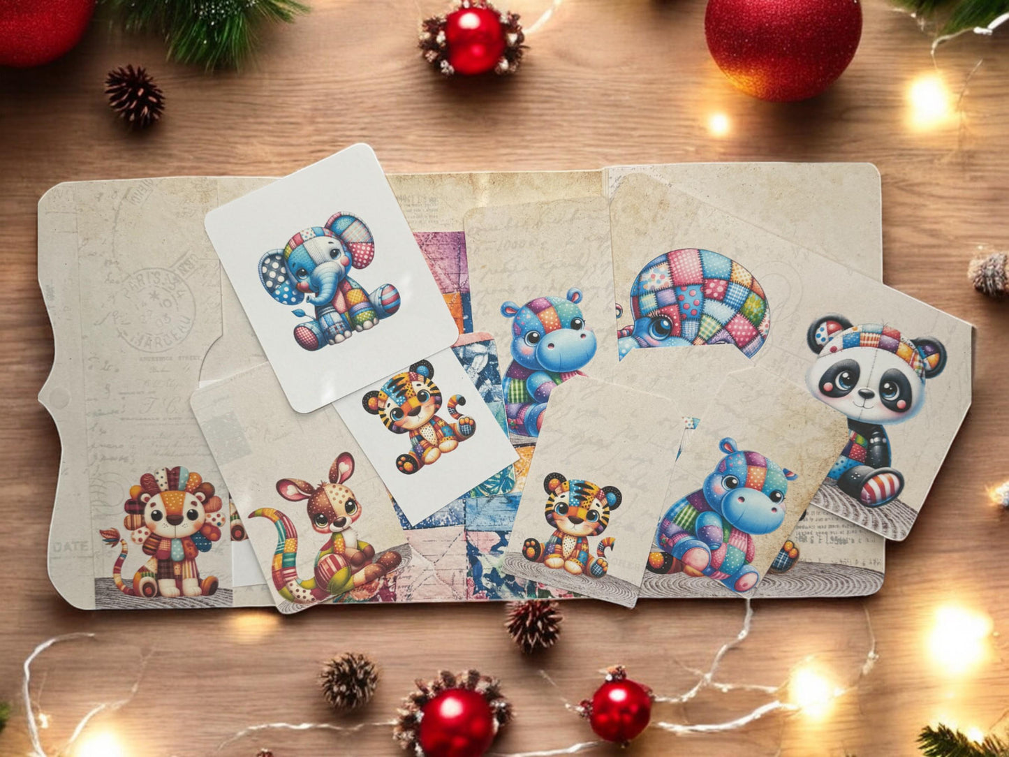 Vintage Teddy Bear Keepsake Journal | Handmade Memory Book | Baby Keepsake Journal | Childhood Memory Book | Bear Theme Journal