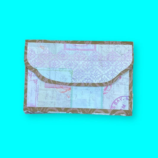 Pink Accordion File Organizer – 9-Pocket Expandable Folder, Ephemera & Receipt Storage, Junk Journal Supply Holder