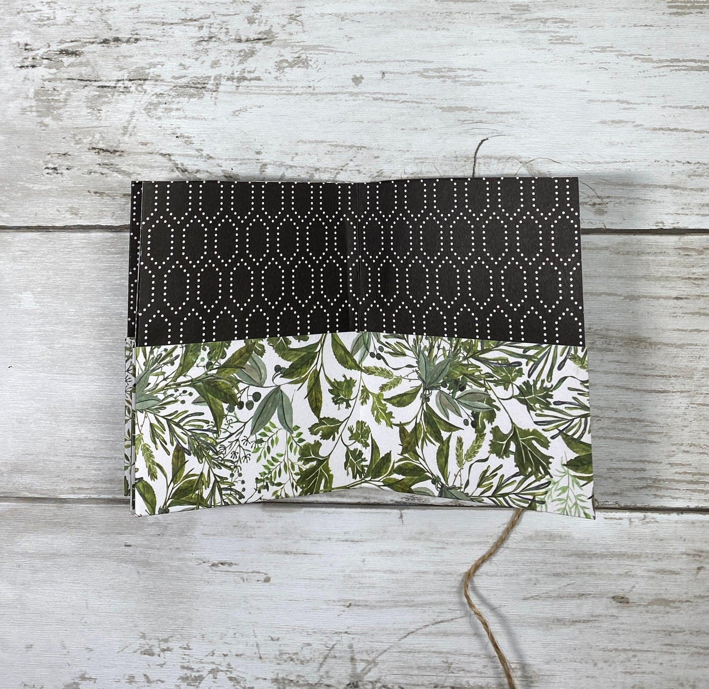 Halloween ATC Folio – Handmade Mini Ephemera Keeper, Artist Trading Card Album, Vintage-Inspired ATC Storage