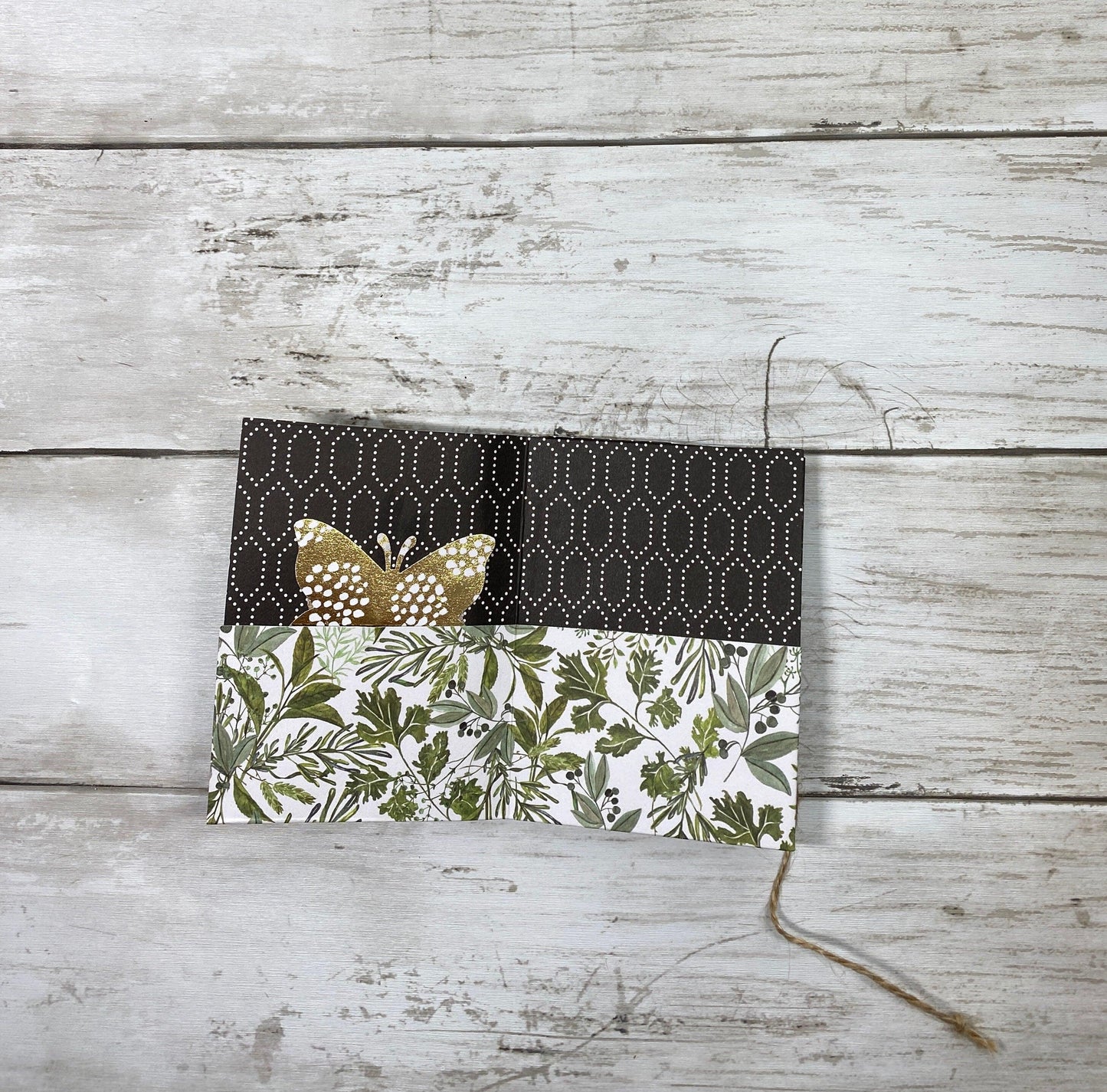 Halloween ATC Folio – Handmade Mini Ephemera Keeper, Artist Trading Card Album, Vintage-Inspired ATC Storage