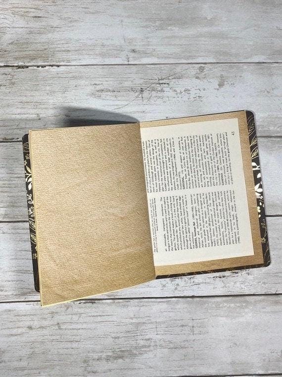 Handmade Rose Junk Journal: Floral Scrapbook, B6 Planner Insert