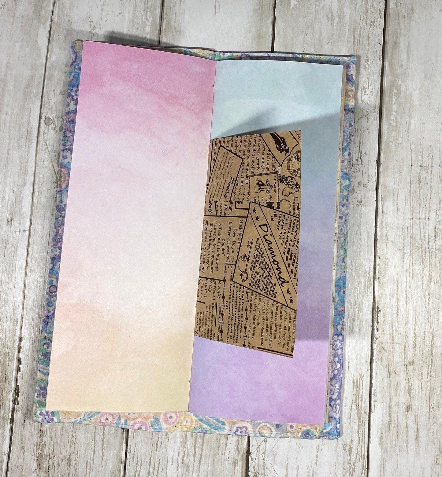 Whispers of Wings – Magical Series No. 3, Tall Fairy Journal + Certificate (OOAK)