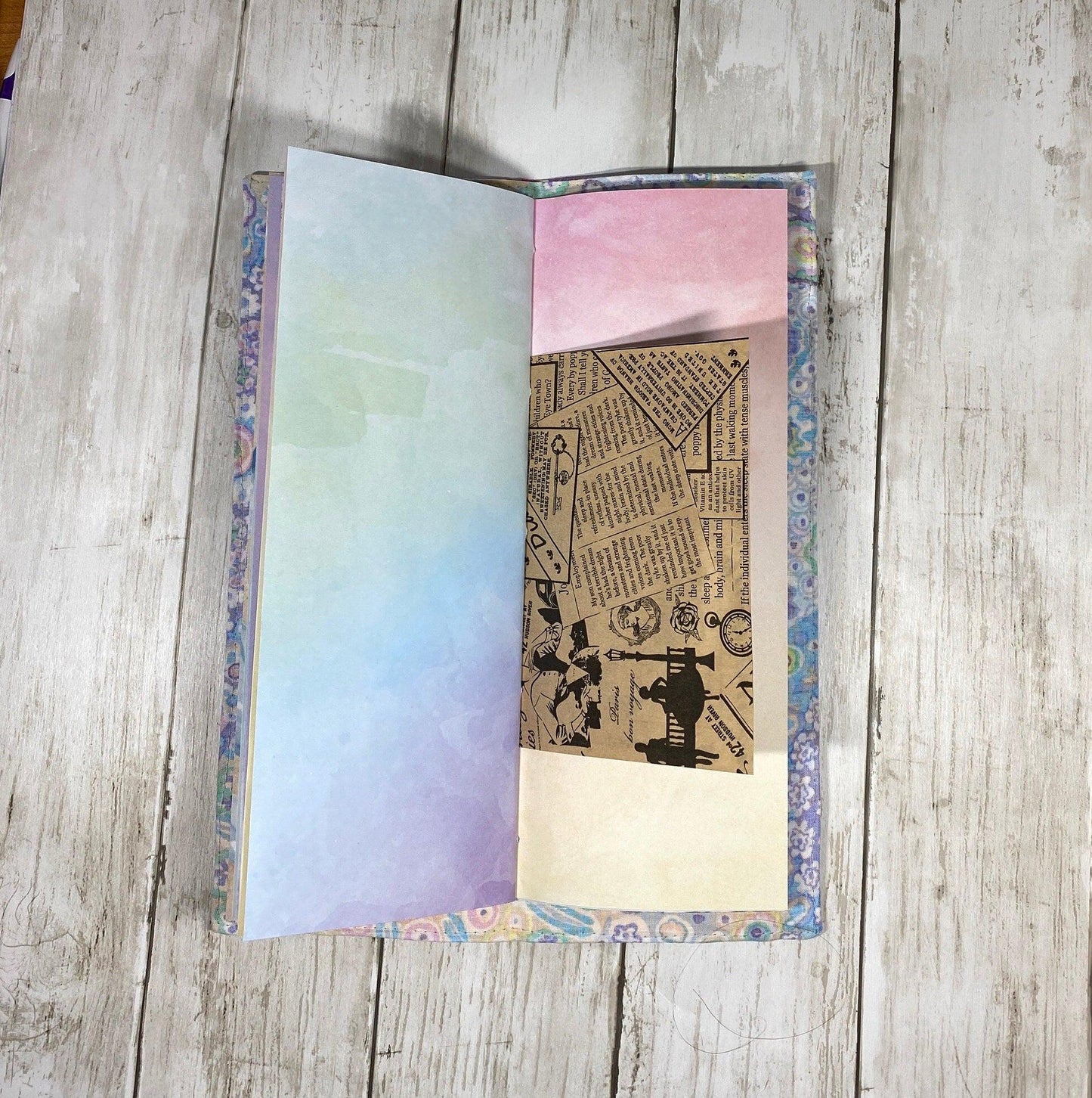 Whispers of Wings – Magical Series No. 3, Tall Fairy Journal + Certificate (OOAK)