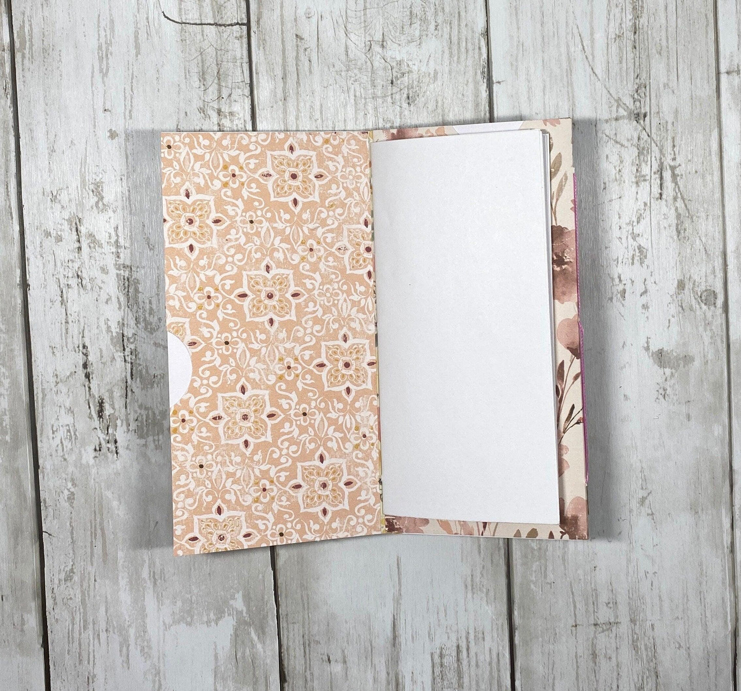 Enchanted Fairy Folio – Bloom Edition | Whimsical Forest Handmade Junk Journal Folder | Dreamy Ephemera Pocket