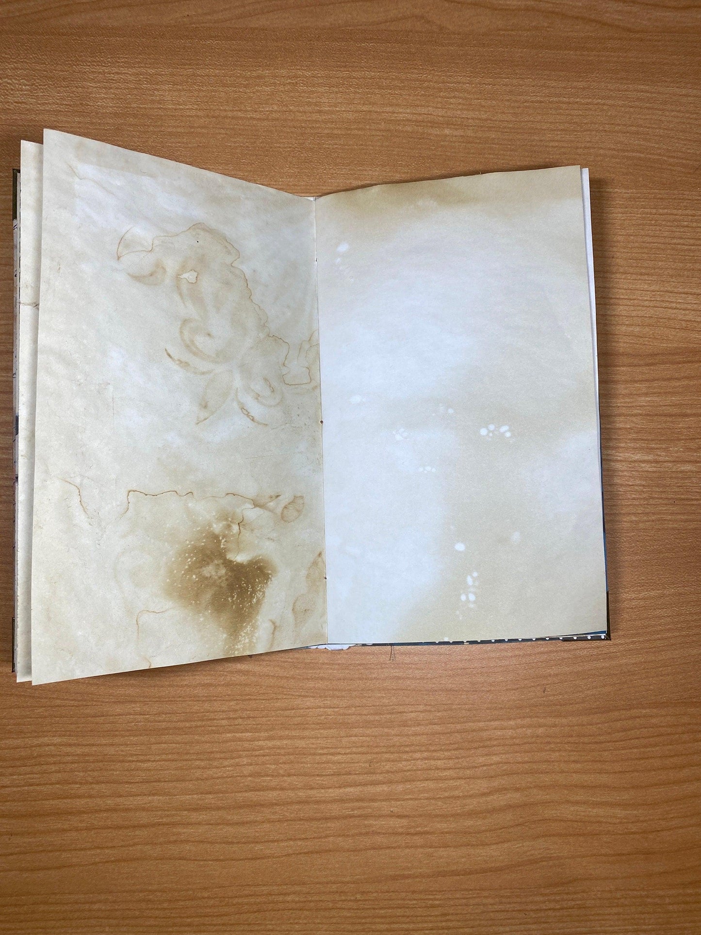 Forest Fairy Junk Journal Folio – Handmade Teal Fantasy Grimoire, Nature-Inspired Art Diary, Fairy Keepsake Gift