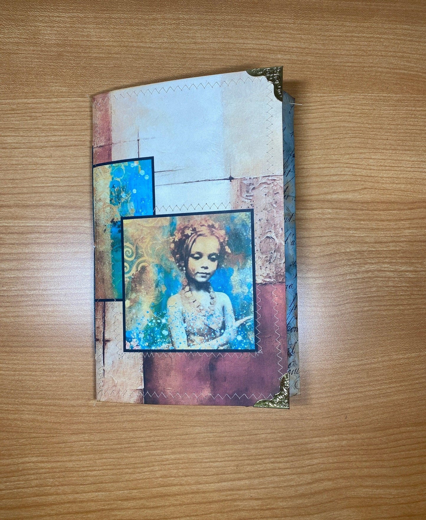 Forest Fairy Junk Journal | Handmade Art Journal | Vintage Style Journal | Nature Theme Journal | Fairy Tale Journal