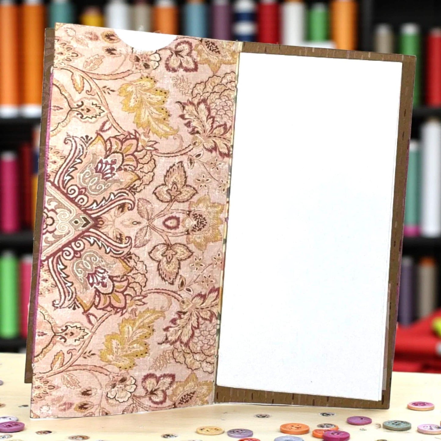 Halloween Angel Junk Journal – Handmade Flip-Flop Journal with Tags, Coffee-Dyed Pages, Pockets, Spooky Ephemera & Vintage Layers