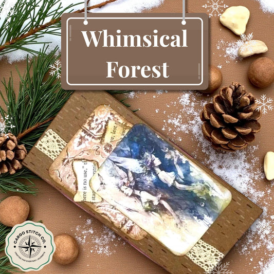 Enchanted Fairy Folio – Bloom Edition | Whimsical Forest Handmade Junk Journal Folder | Dreamy Ephemera Pocket