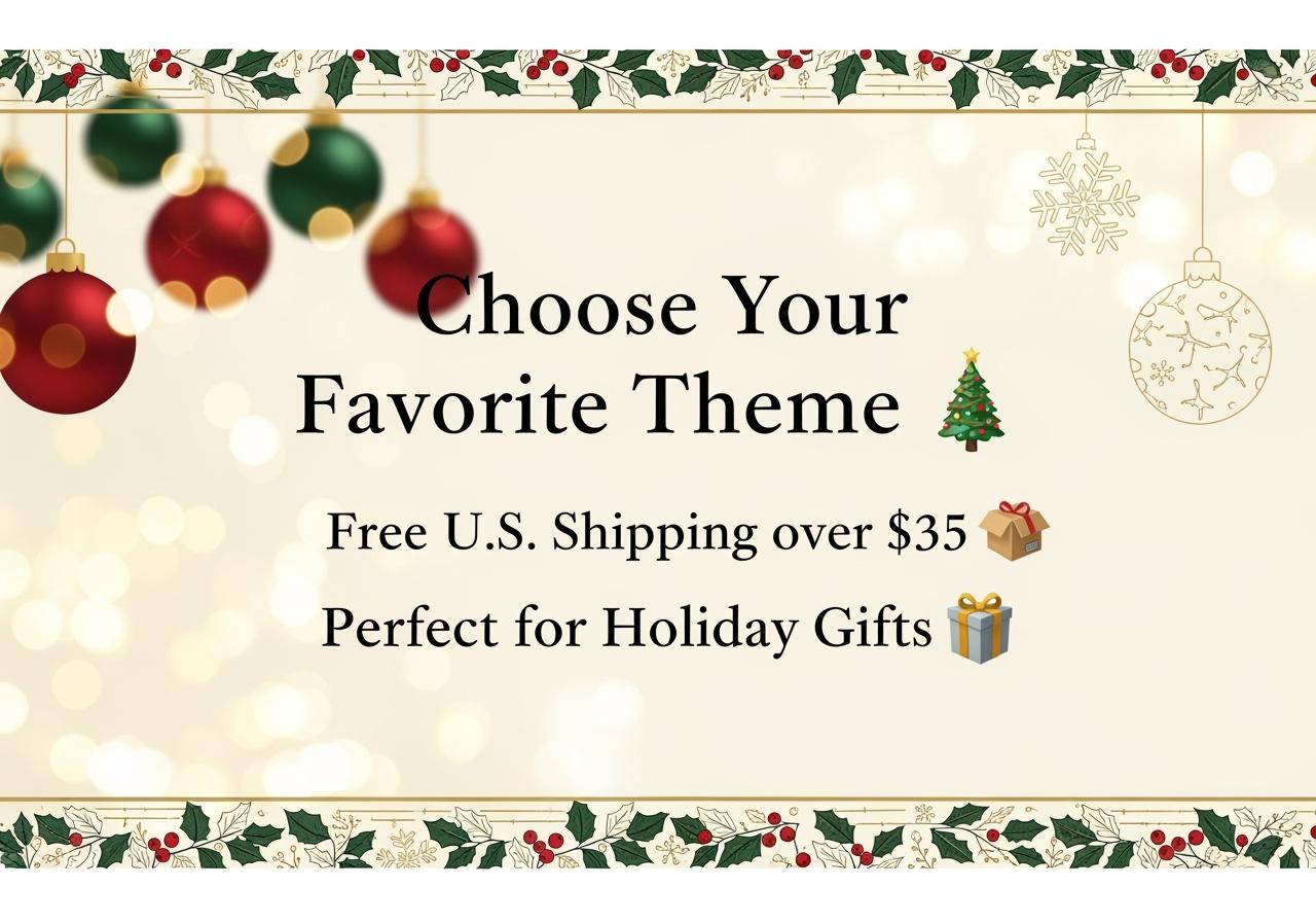 Mini Quilted Holiday Coin Pouch – 4x3 Christmas Zipper Wallet – Handmade Gift by Cargo Stitch Co. – Earbud Case - Hearing Aid Pouch