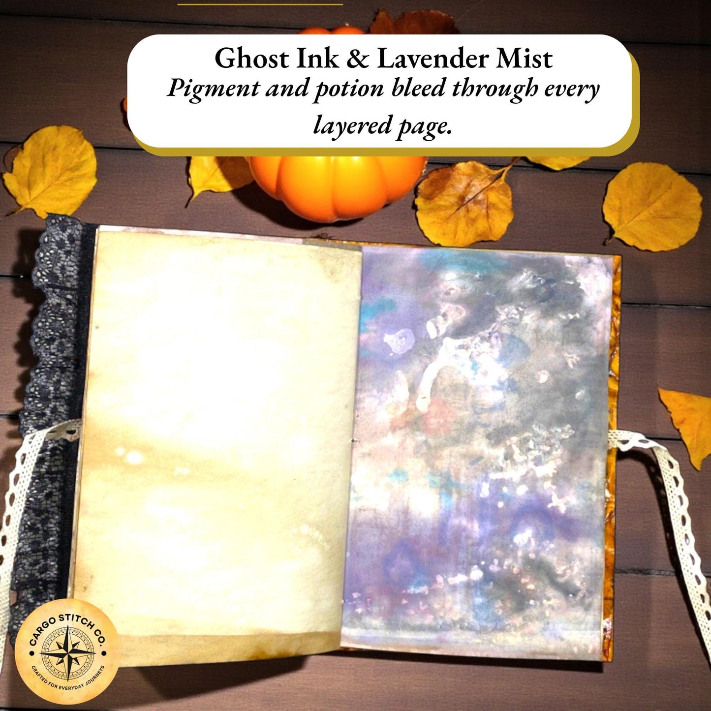 Crimson Skeleton Codex – October Coven Series – Gothic Halloween Junk Journal – Coffee-Dyed Pages – Signed Limited Edition