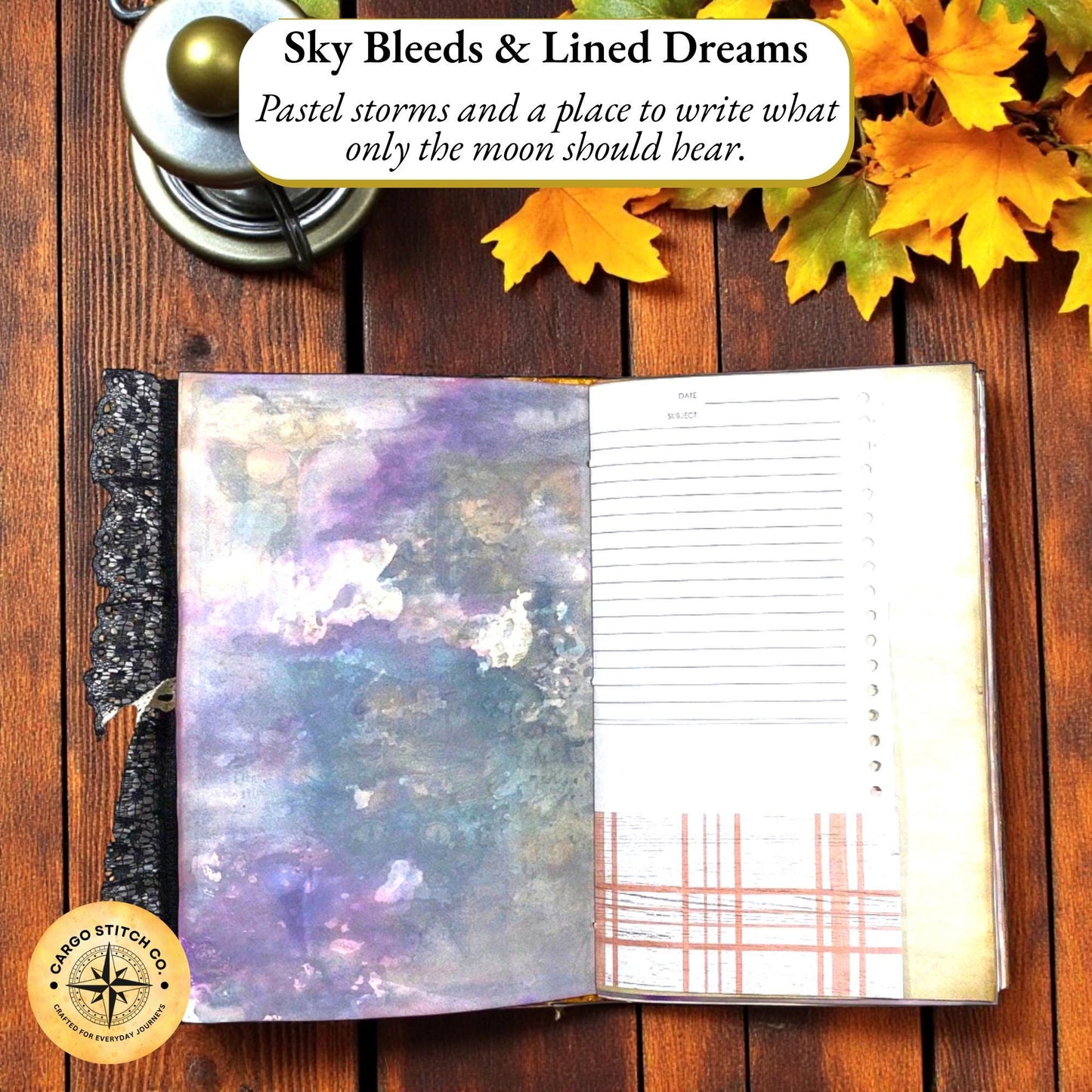 Crimson Skeleton Codex – October Coven Series – Gothic Halloween Junk Journal – Coffee-Dyed Pages – Signed Limited Edition