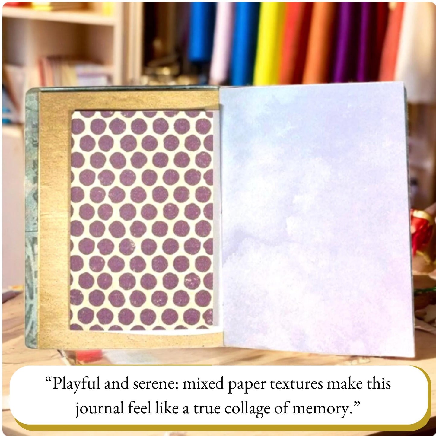 Wings of the Forgotten Garden – Grungy Floral Butterfly Junk Journal | Handmade 5x7" Vintage Art Book