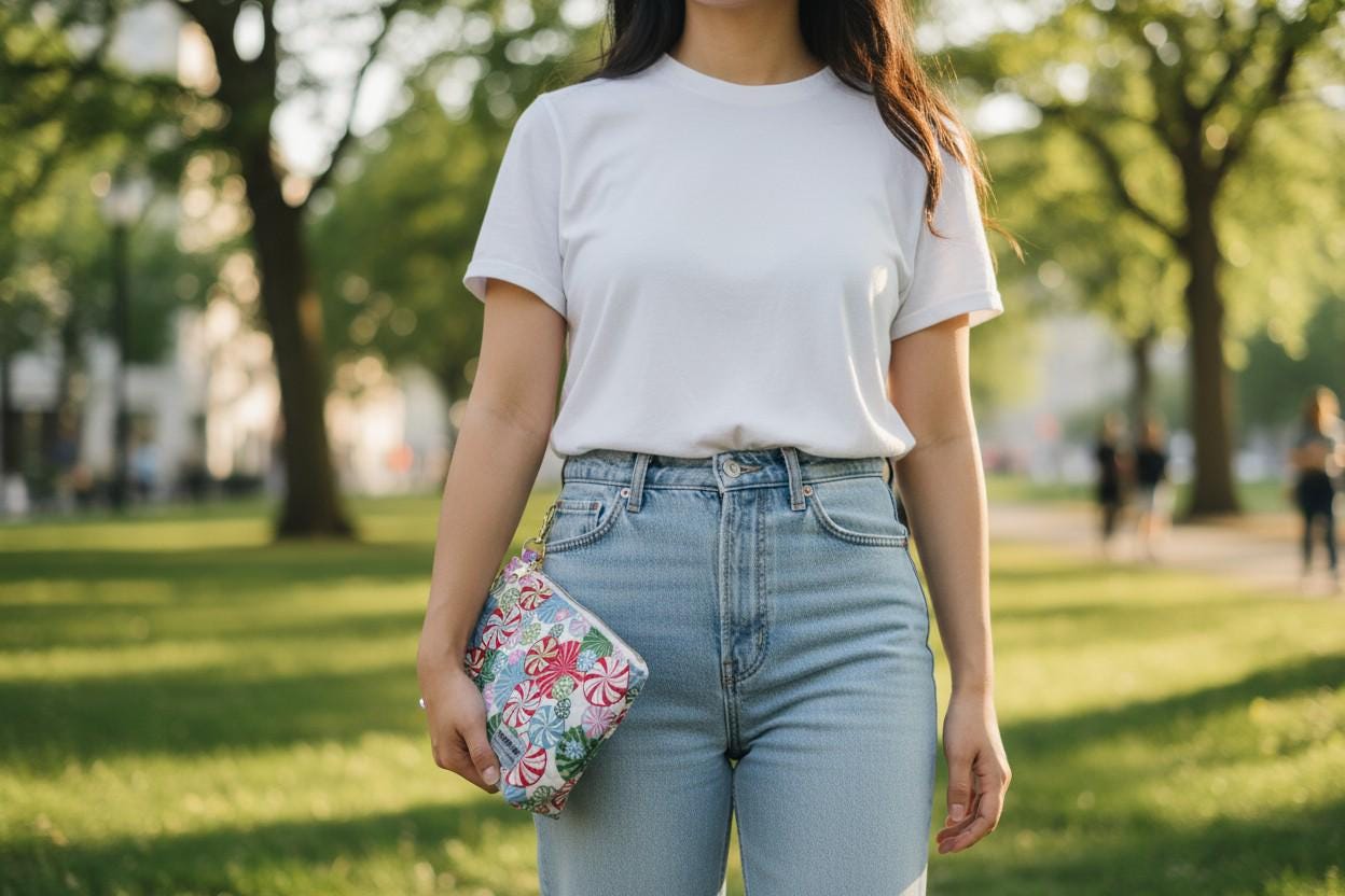 Scout’s Winter Tracks Christmas Pouch Peppermint Lane 2025 Limited Edition | Choose Your Size | Quilted Holiday Pouch Set by Cargo Stitch Co