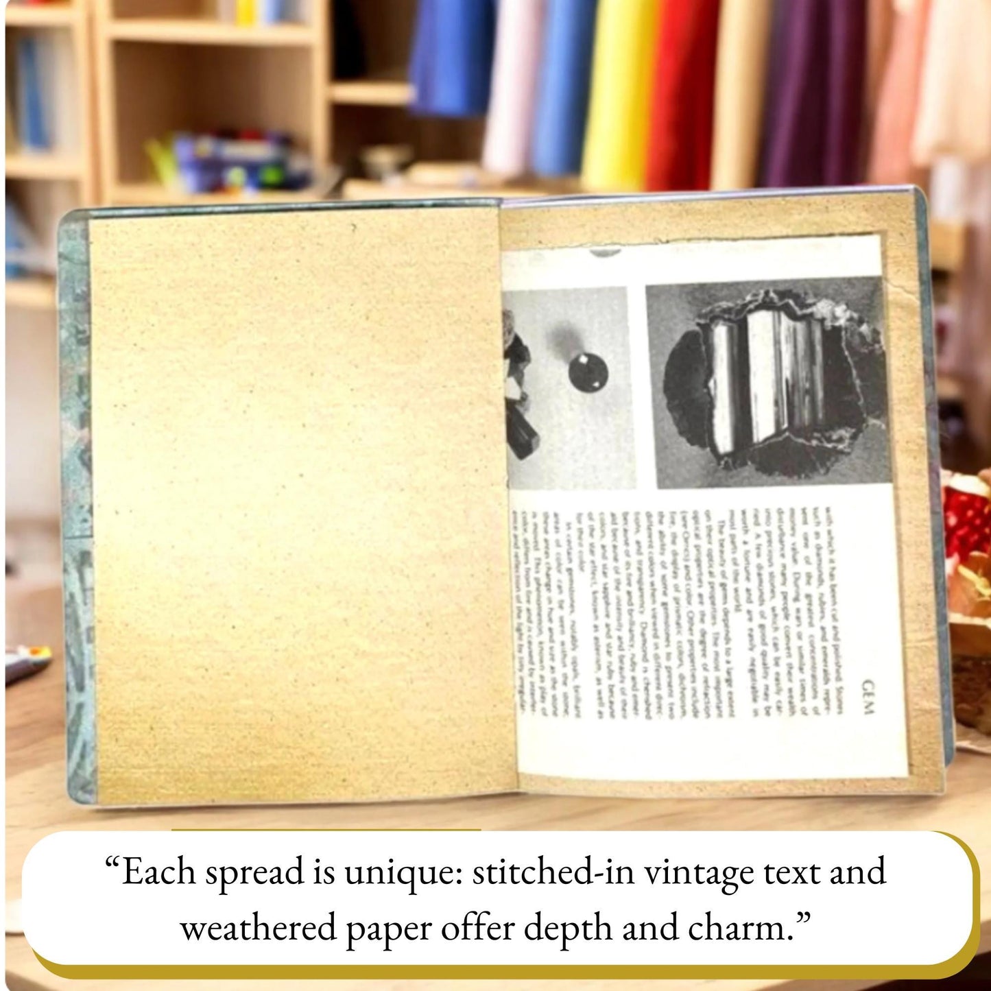 Wings of the Forgotten Garden – Grungy Floral Butterfly Junk Journal | Handmade 5x7" Vintage Art Book