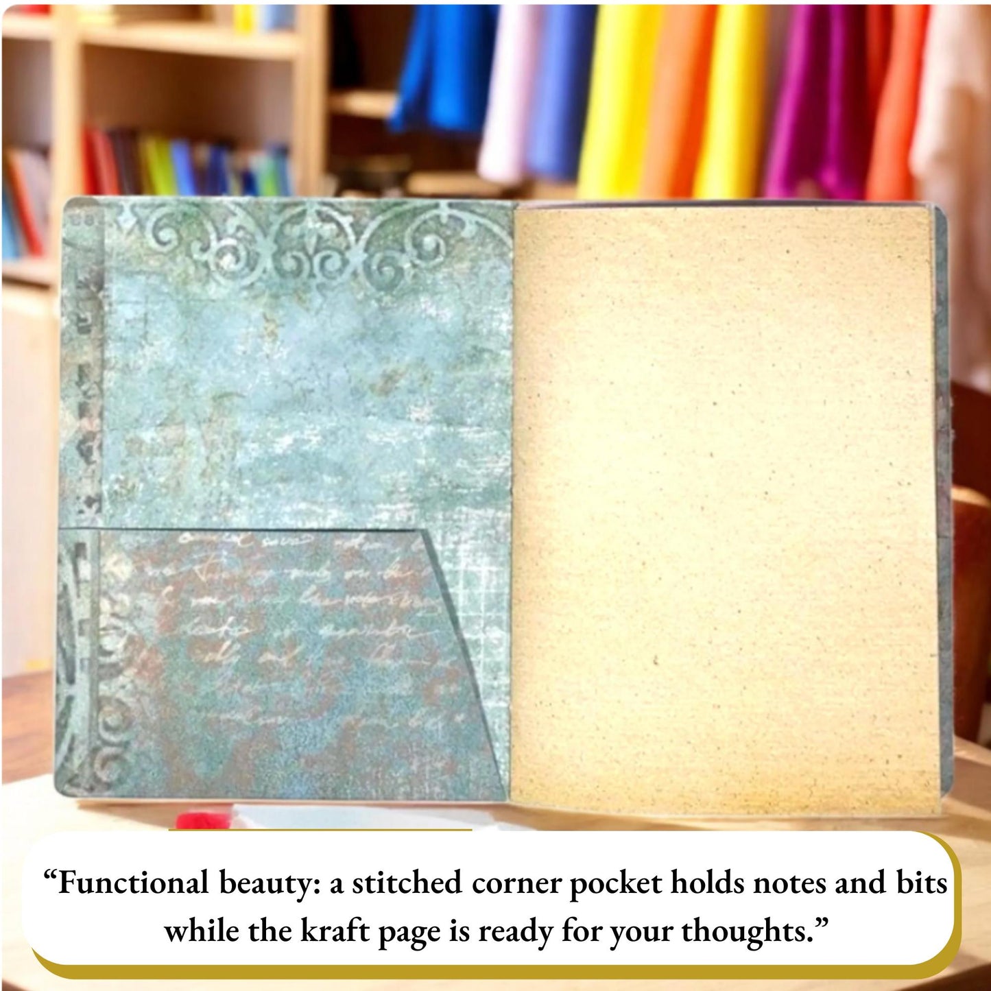 Wings of the Forgotten Garden – Grungy Floral Butterfly Junk Journal | Handmade 5x7" Vintage Art Book