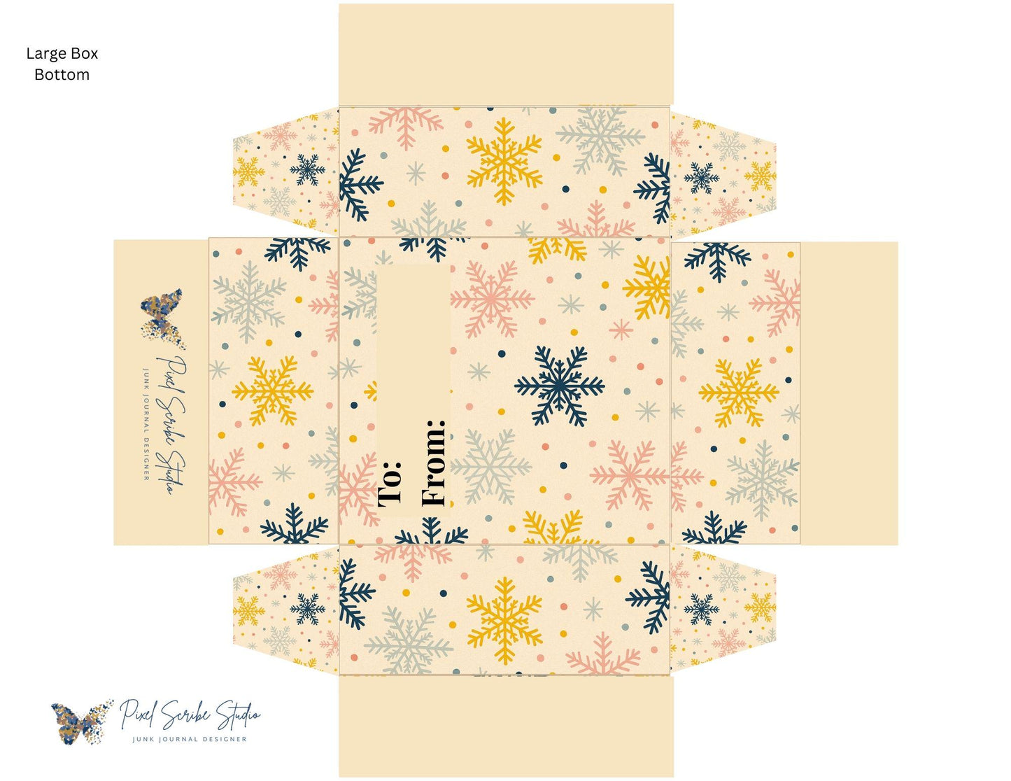 Vintage Christmas Tea Bag Envelopes – 15 Printable Tea Wraps + Gift Box | Holiday Ephemera for Journals & Happy Mail