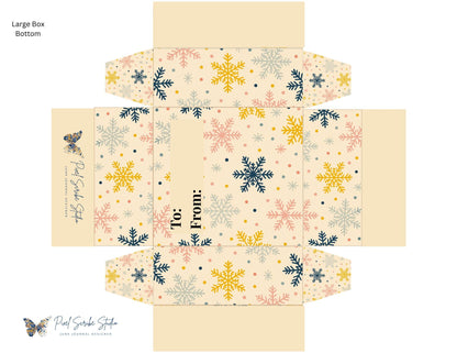 Vintage Christmas Tea Bag Envelopes – 15 Printable Tea Wraps + Gift Box | Holiday Ephemera for Journals & Happy Mail