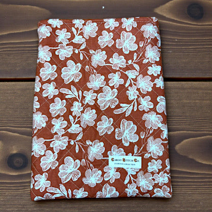 Quilted Book Or Kindle Slip Sleeve – Everyday Magic Collection | Fits 7” E-Readers, Journals, and Planners