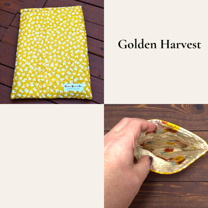 Quilted Book Or Kindle Slip Sleeve – Everyday Magic Collection | Fits 7” E-Readers, Journals, and Planners