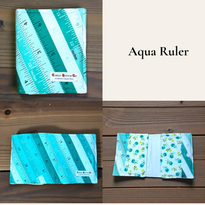 Mini Fabric Wallet | Quilted Card Holder & Tea Wallet | Handmade Small Essentials Organizer | Kam Snap Wallet | Gift for Sewists