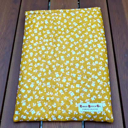 Quilted Book Or Kindle Slip Sleeve – Everyday Magic Collection | Fits 7” E-Readers, Journals, and Planners