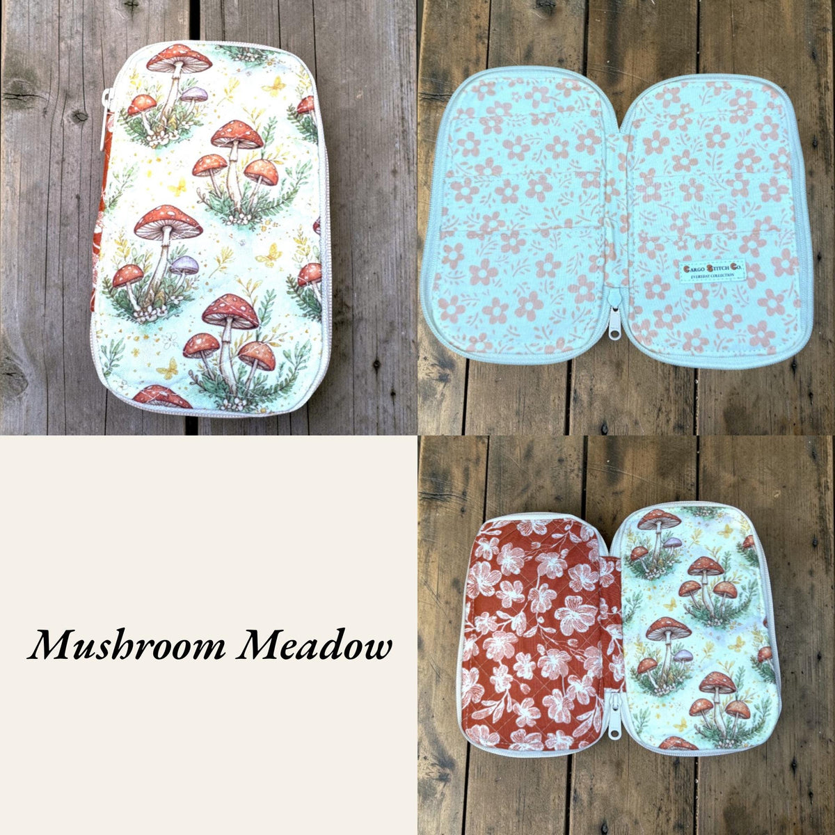 Tea Lover Gift Set | Handmade Quilted Tea Wallet with 6 Teas, Honey & Spoon | Ready to Gift Tea Gift